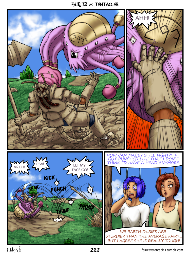 Fairies vs Tentacles Ch. 1-5 porn comic picture 284