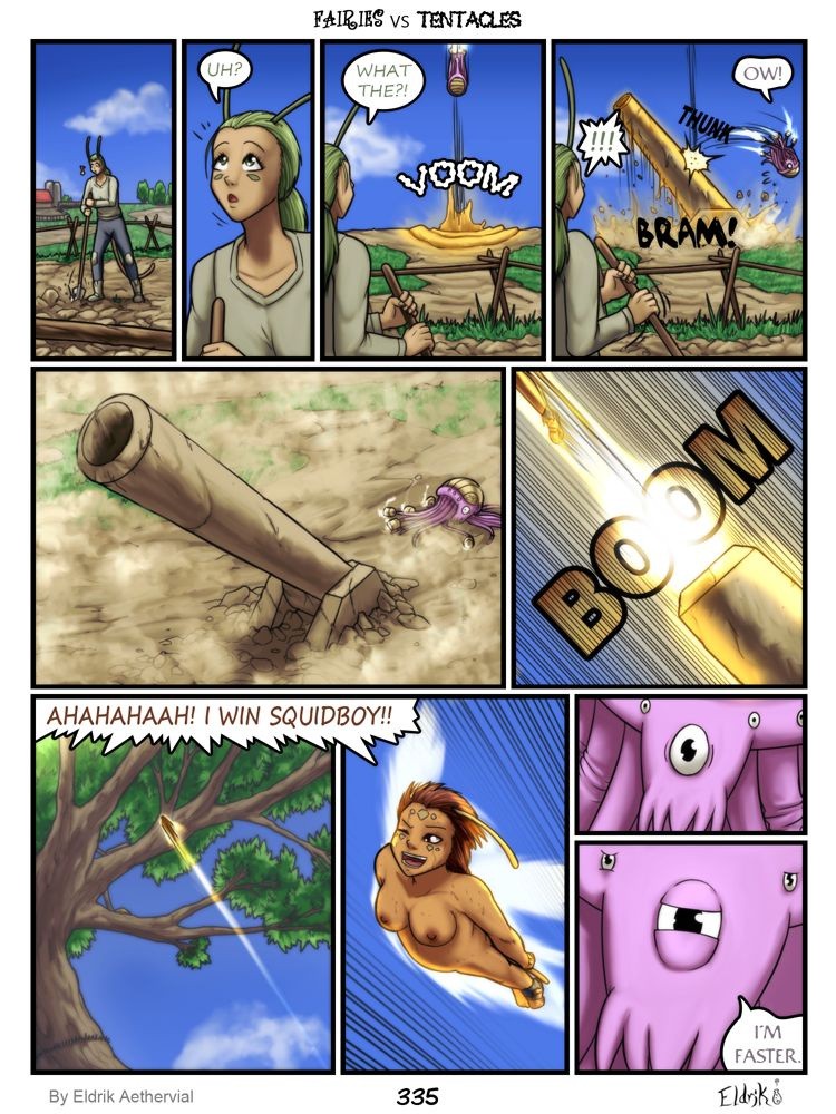 Fairies vs Tentacles Ch. 1-5 porn comic picture 337