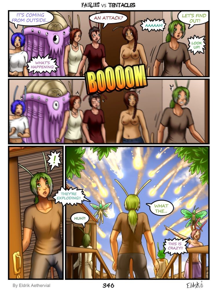 Fairies vs Tentacles Ch. 1-5 porn comic picture 348