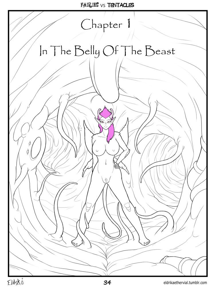 Fairies vs Tentacles Ch. 1-5 porn comic picture 35