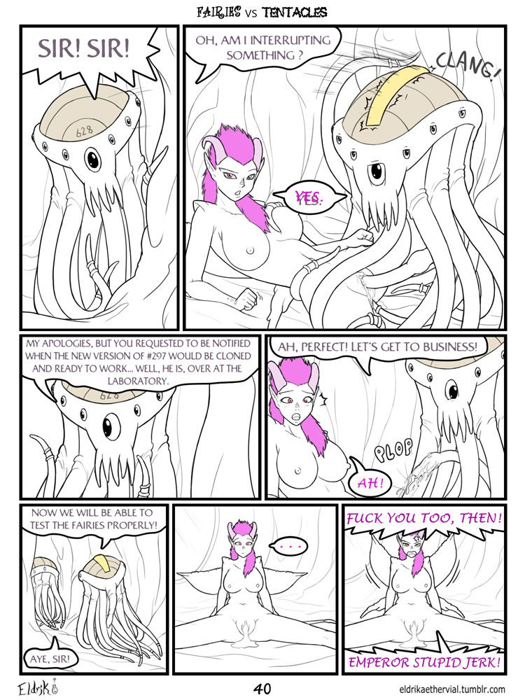 Fairies vs Tentacles Ch. 1-5 porn comic picture 41