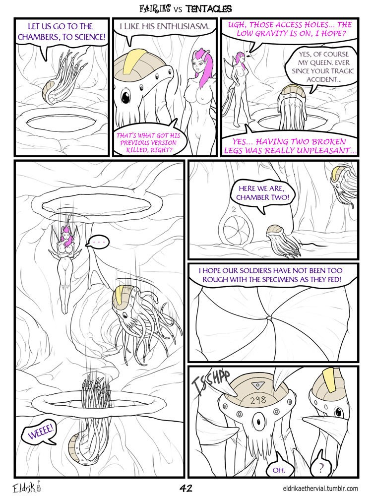 Fairies vs Tentacles Ch. 1-5 porn comic picture 43