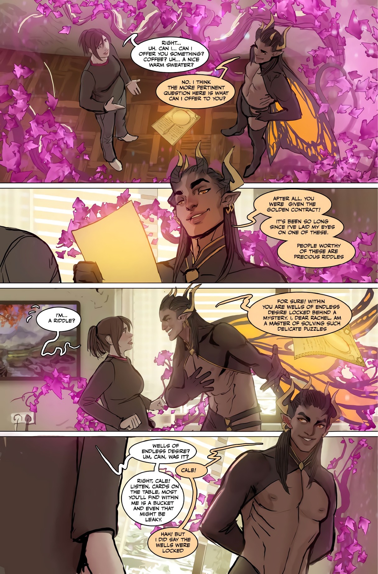 Fine Print porn comic picture 19