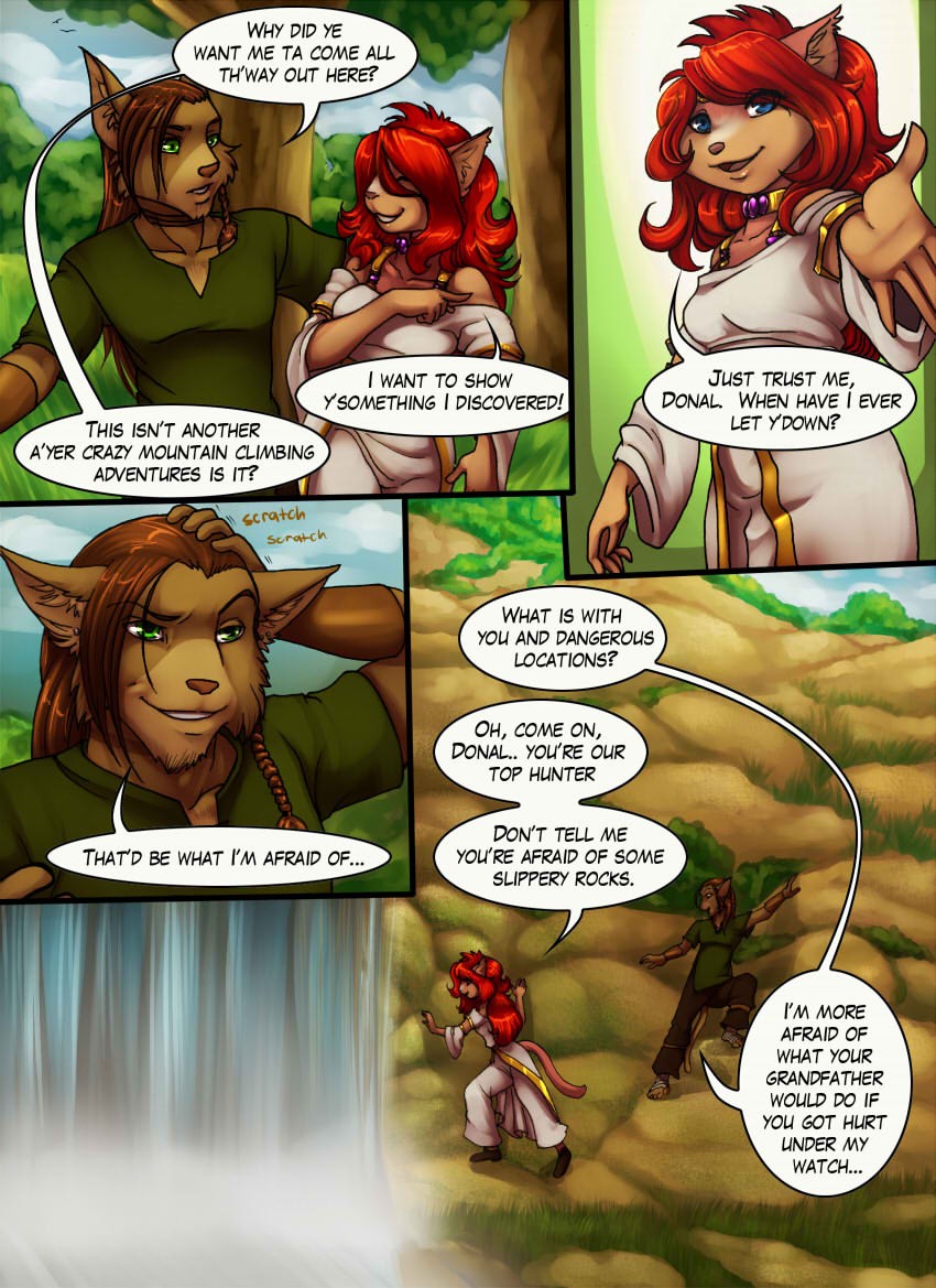 First Touched porn comic picture 2