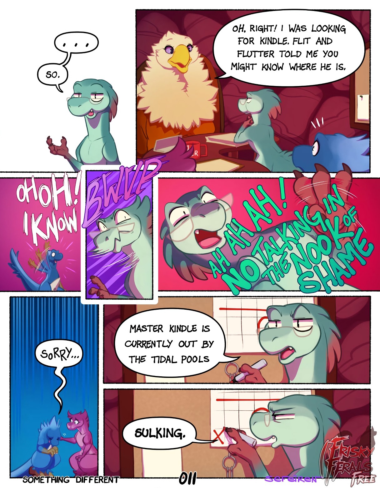 Frisky Ferals - Something Different porn comic picture 11
