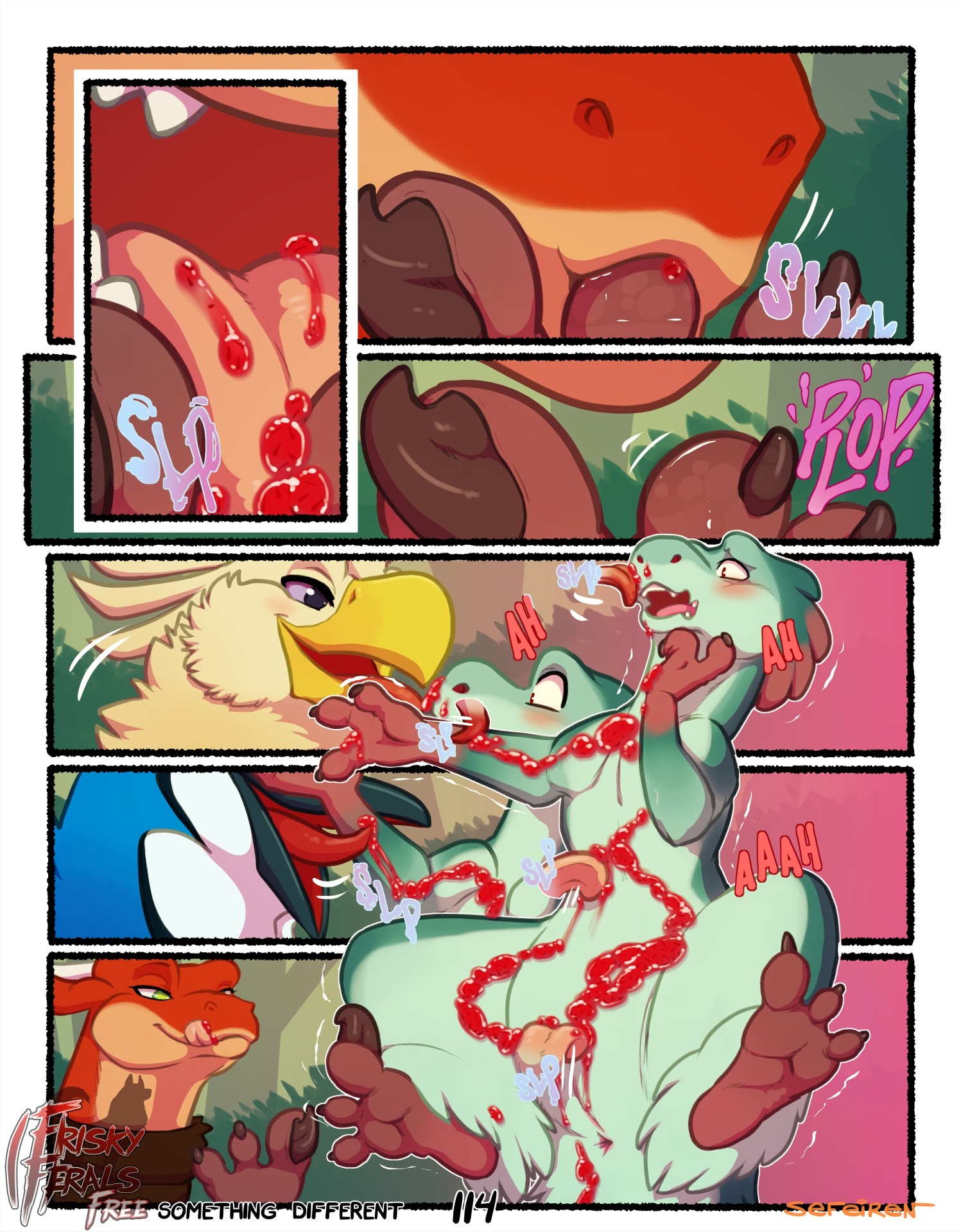 Frisky Ferals - Something Different porn comic picture 114
