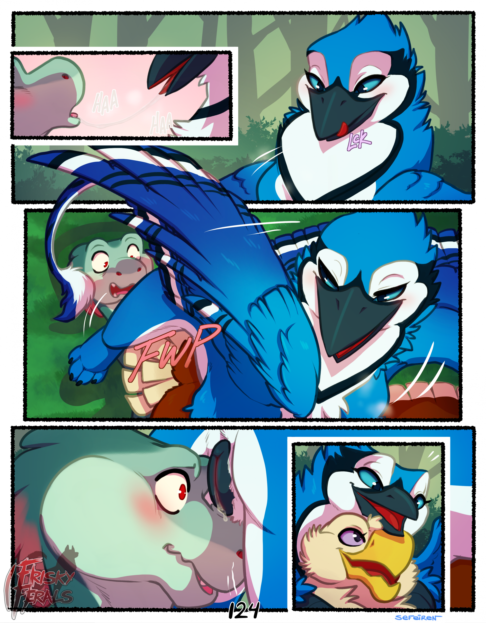 Frisky Ferals - Something Different porn comic picture 124