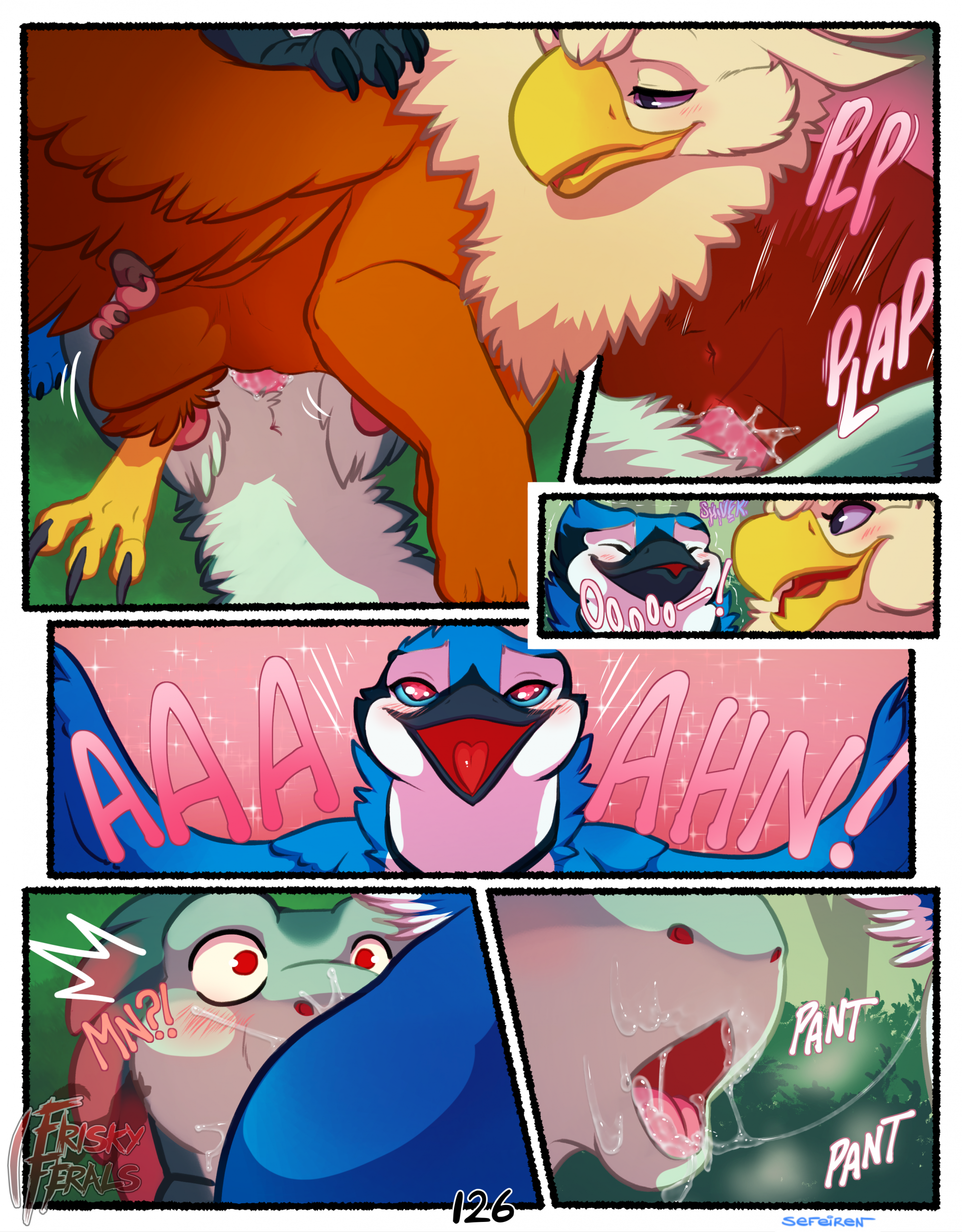 Frisky Ferals - Something Different porn comic picture 126