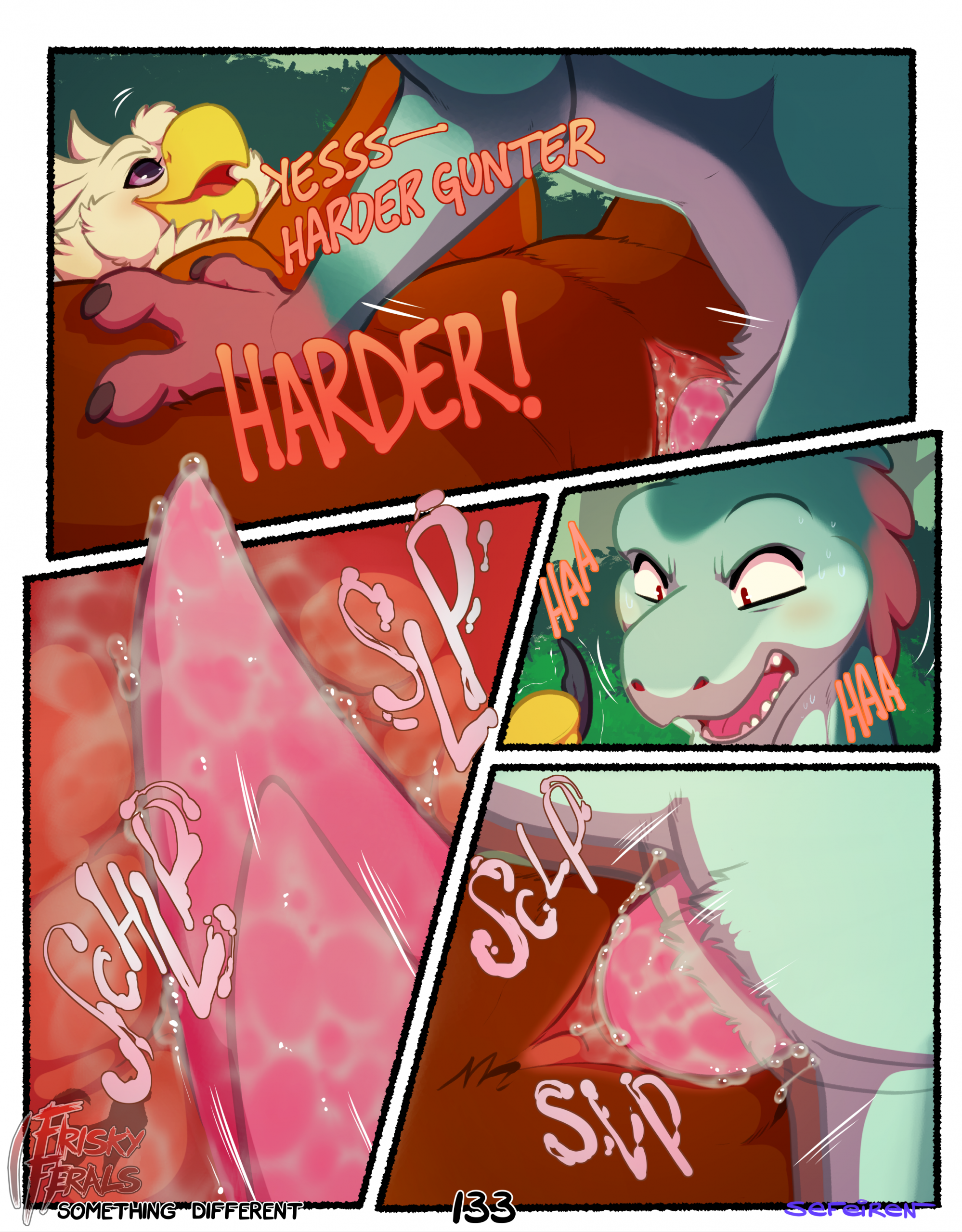 Frisky Ferals - Something Different porn comic picture 133