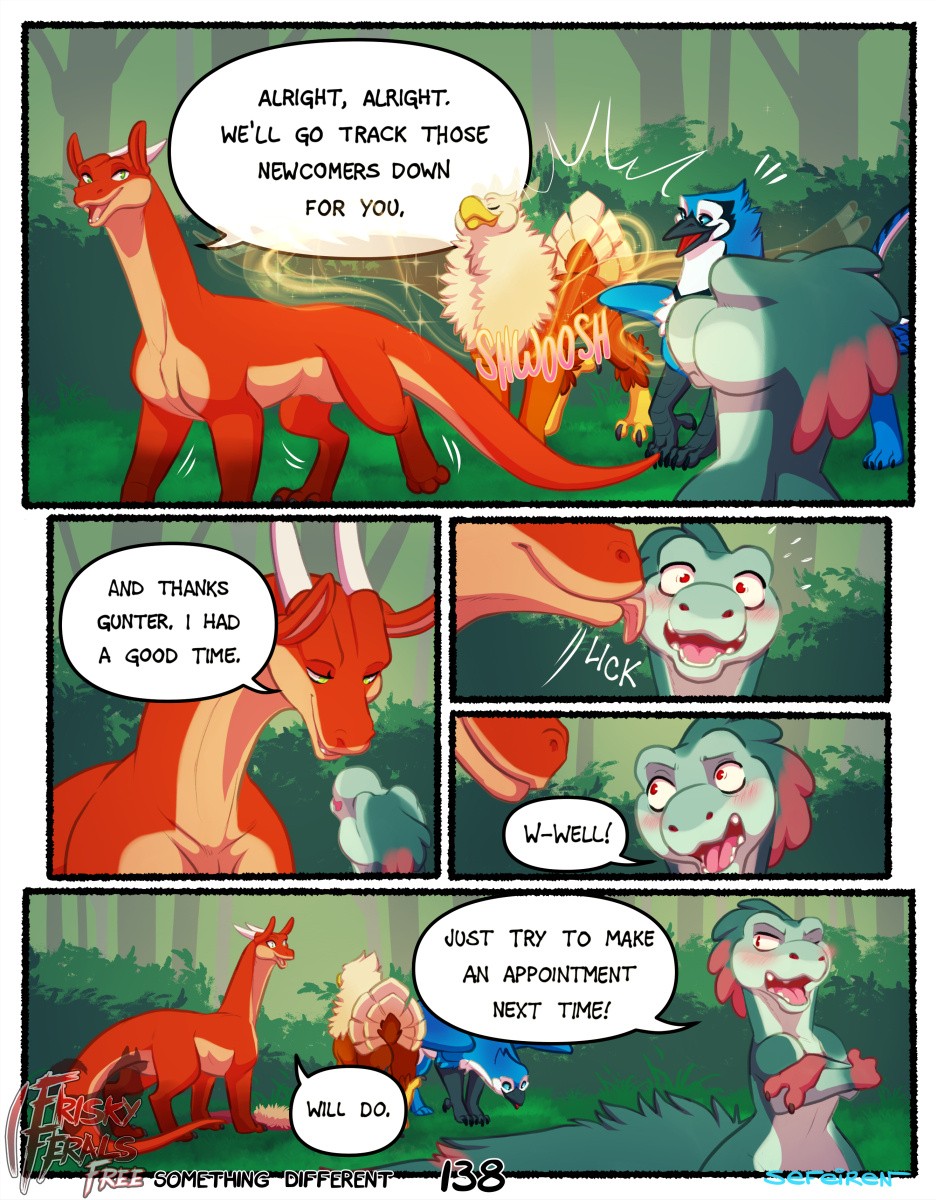 Frisky Ferals - Something Different porn comic picture 138