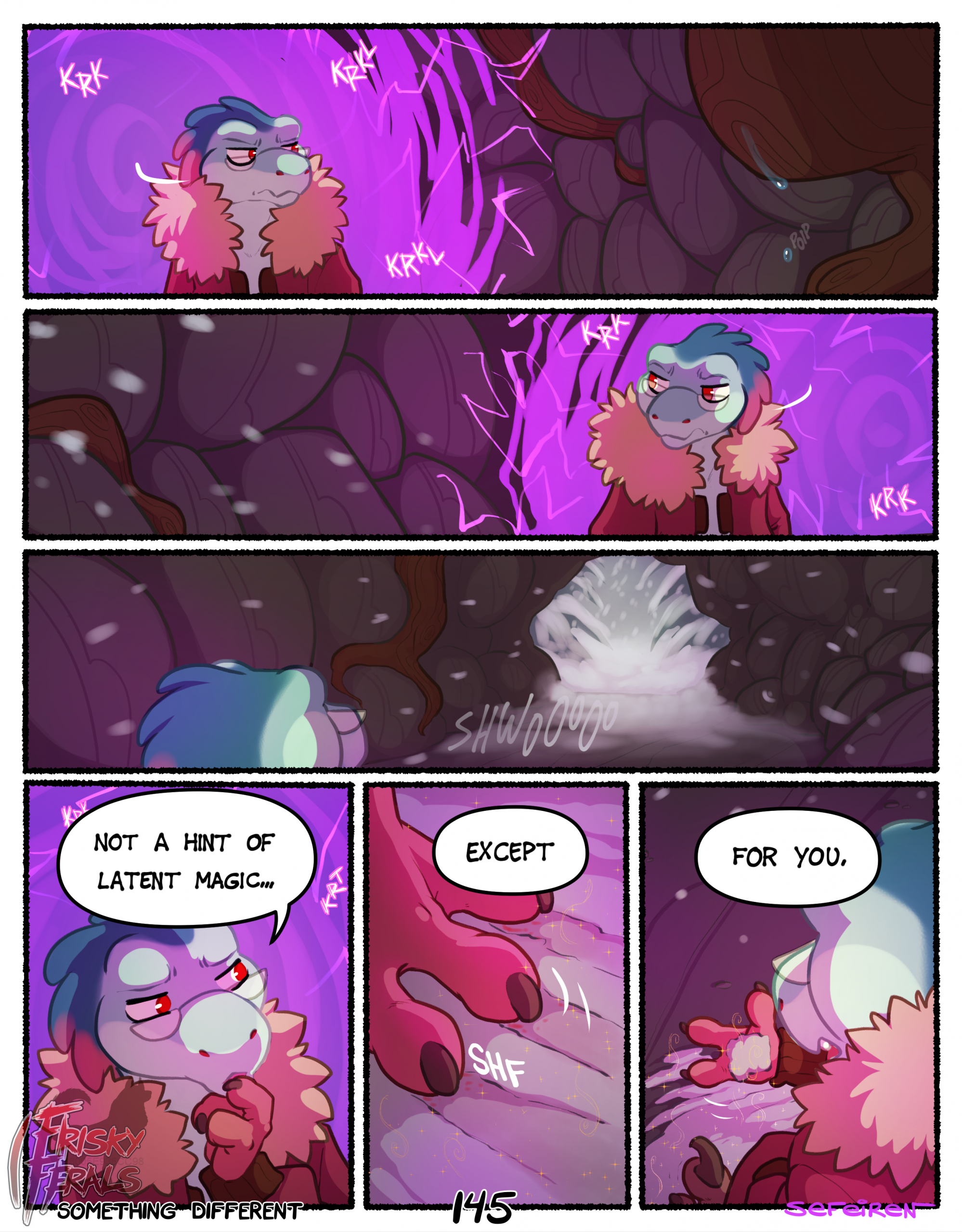 Frisky Ferals - Something Different porn comic picture 146