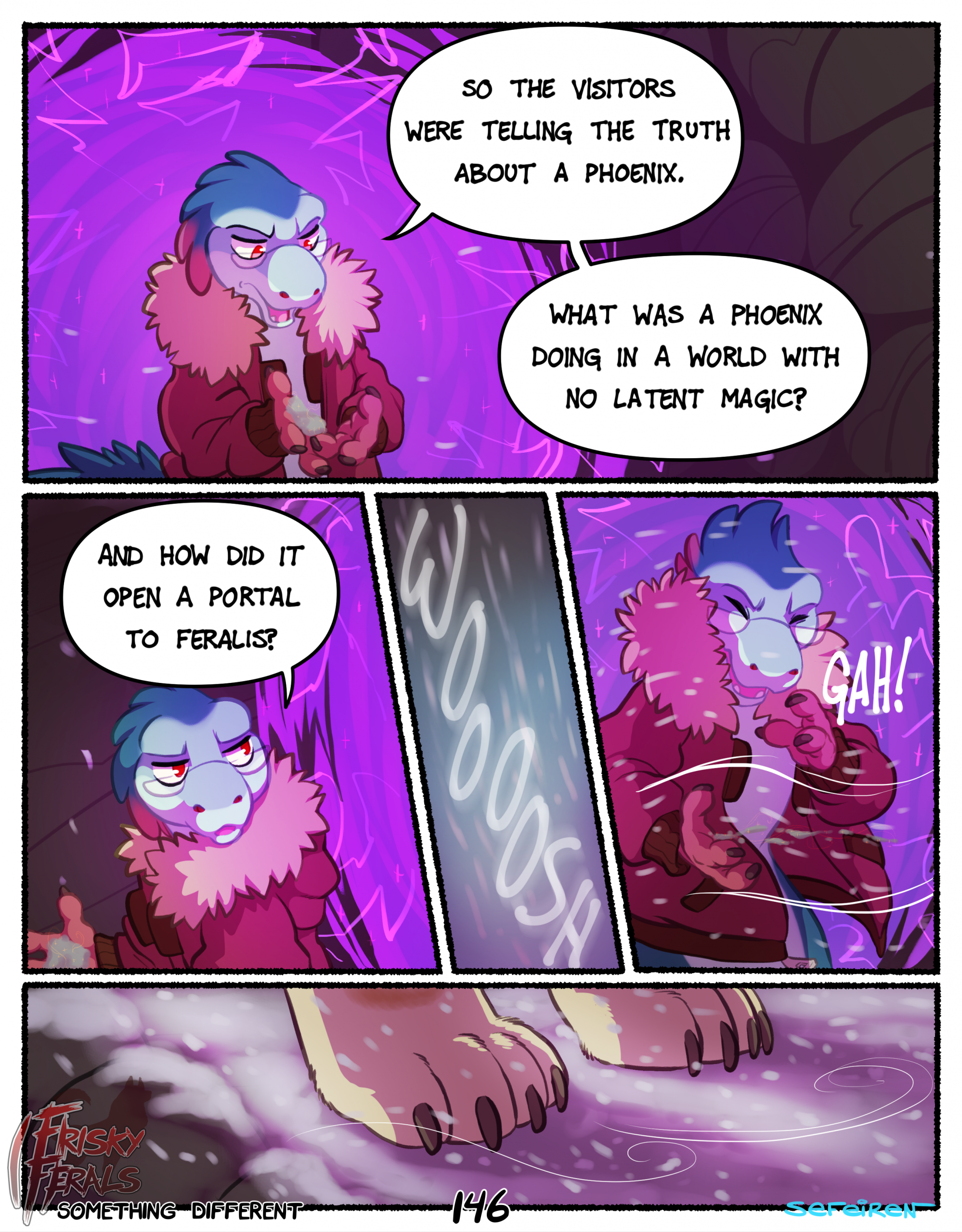 Frisky Ferals - Something Different porn comic picture 147