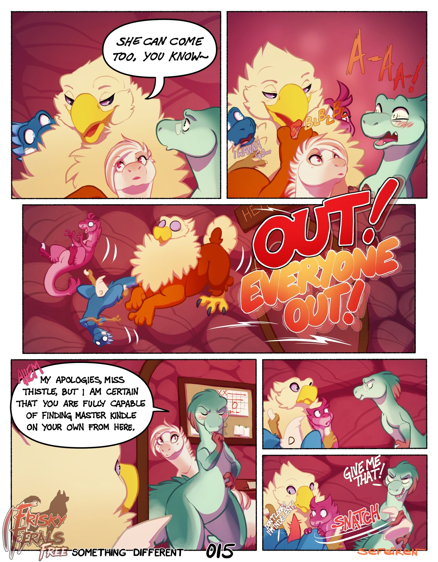 Frisky Ferals - Something Different porn comic picture 15