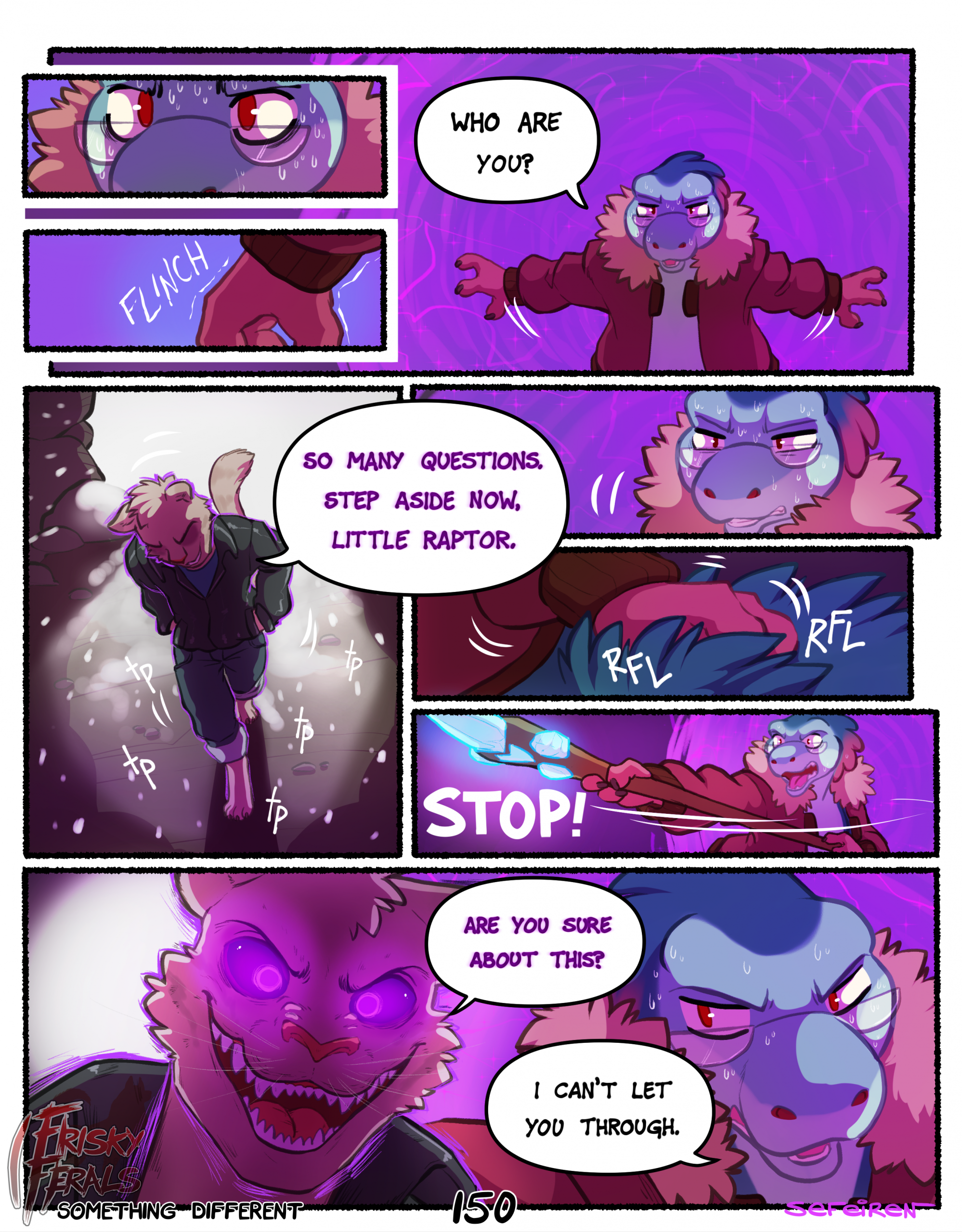 Frisky Ferals - Something Different porn comic picture 151