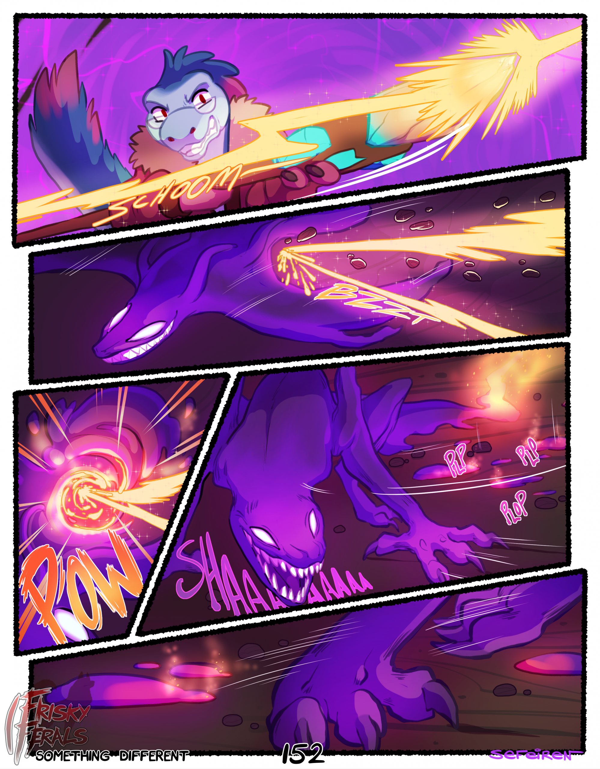 Frisky Ferals - Something Different porn comic picture 153