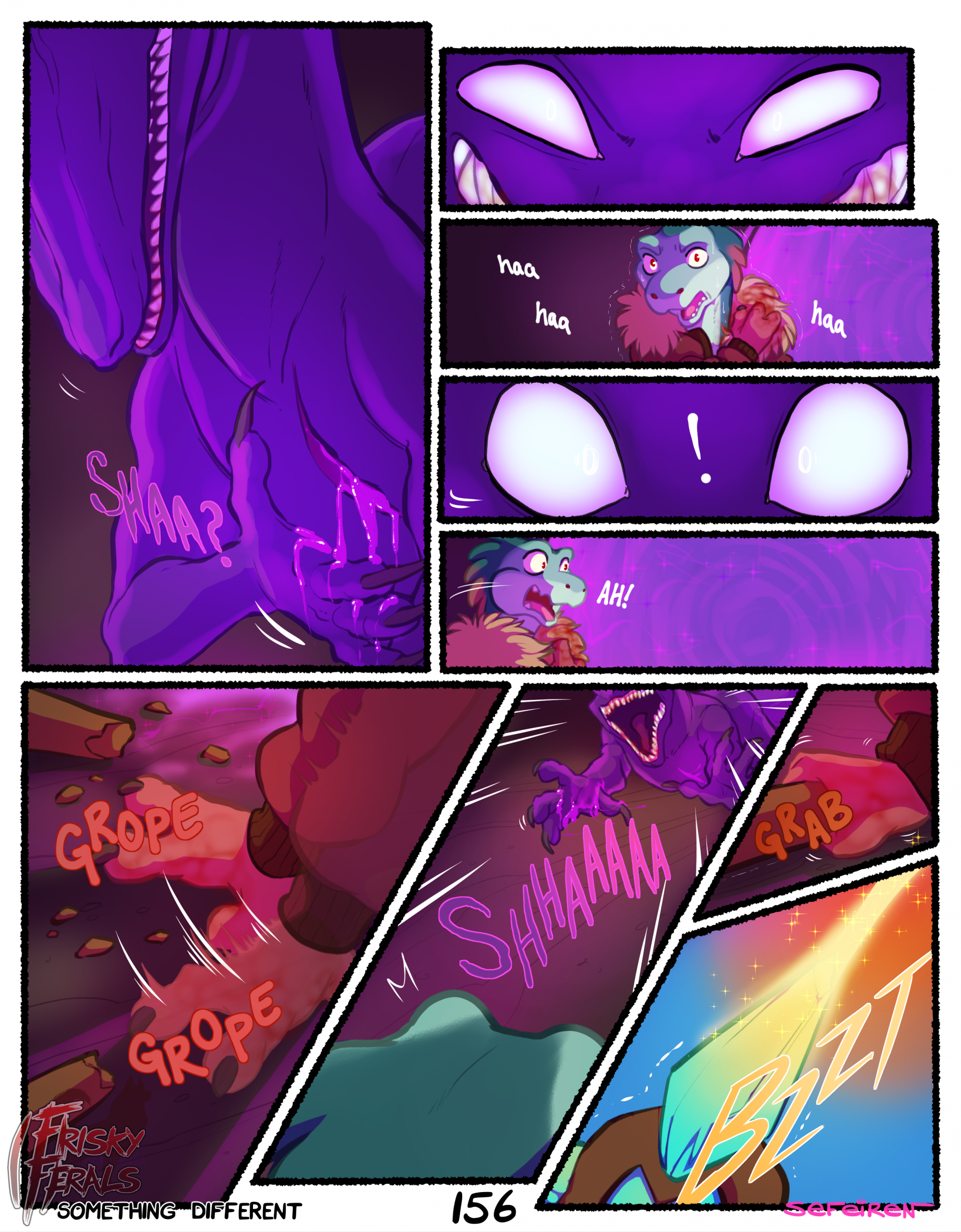 Frisky Ferals - Something Different porn comic picture 157
