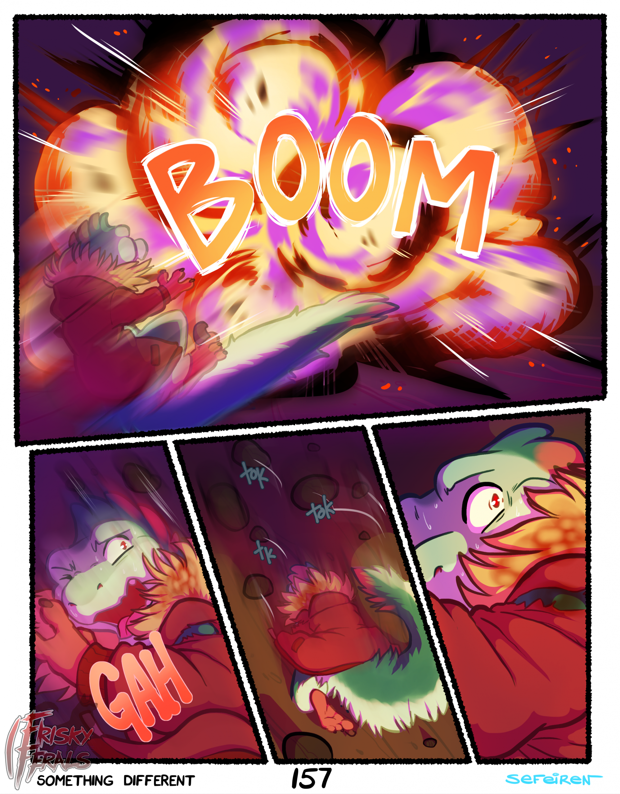 Frisky Ferals - Something Different porn comic picture 158