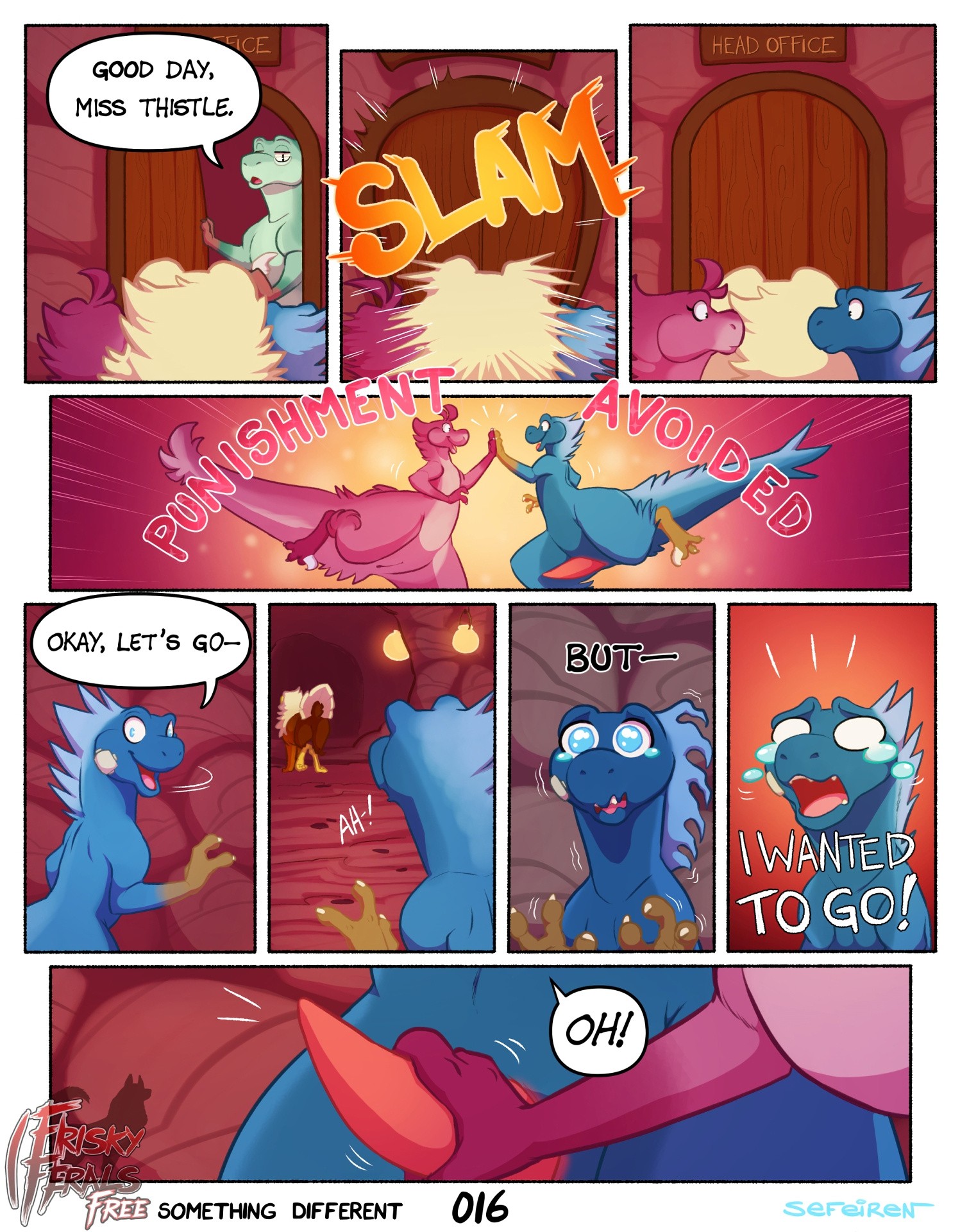 Frisky Ferals - Something Different porn comic picture 16