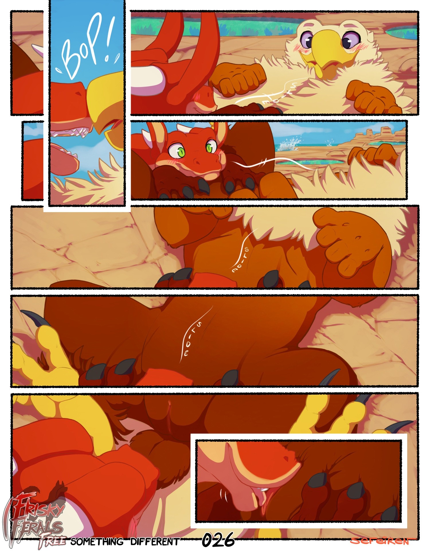 Frisky Ferals - Something Different porn comic picture 26