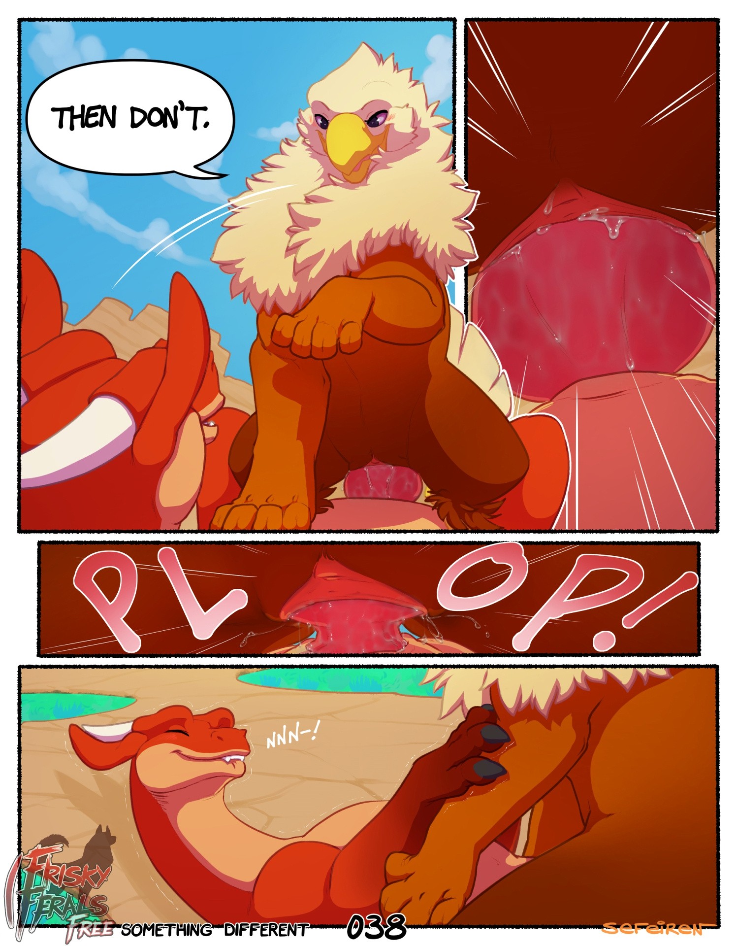 Frisky Ferals - Something Different porn comic picture 38