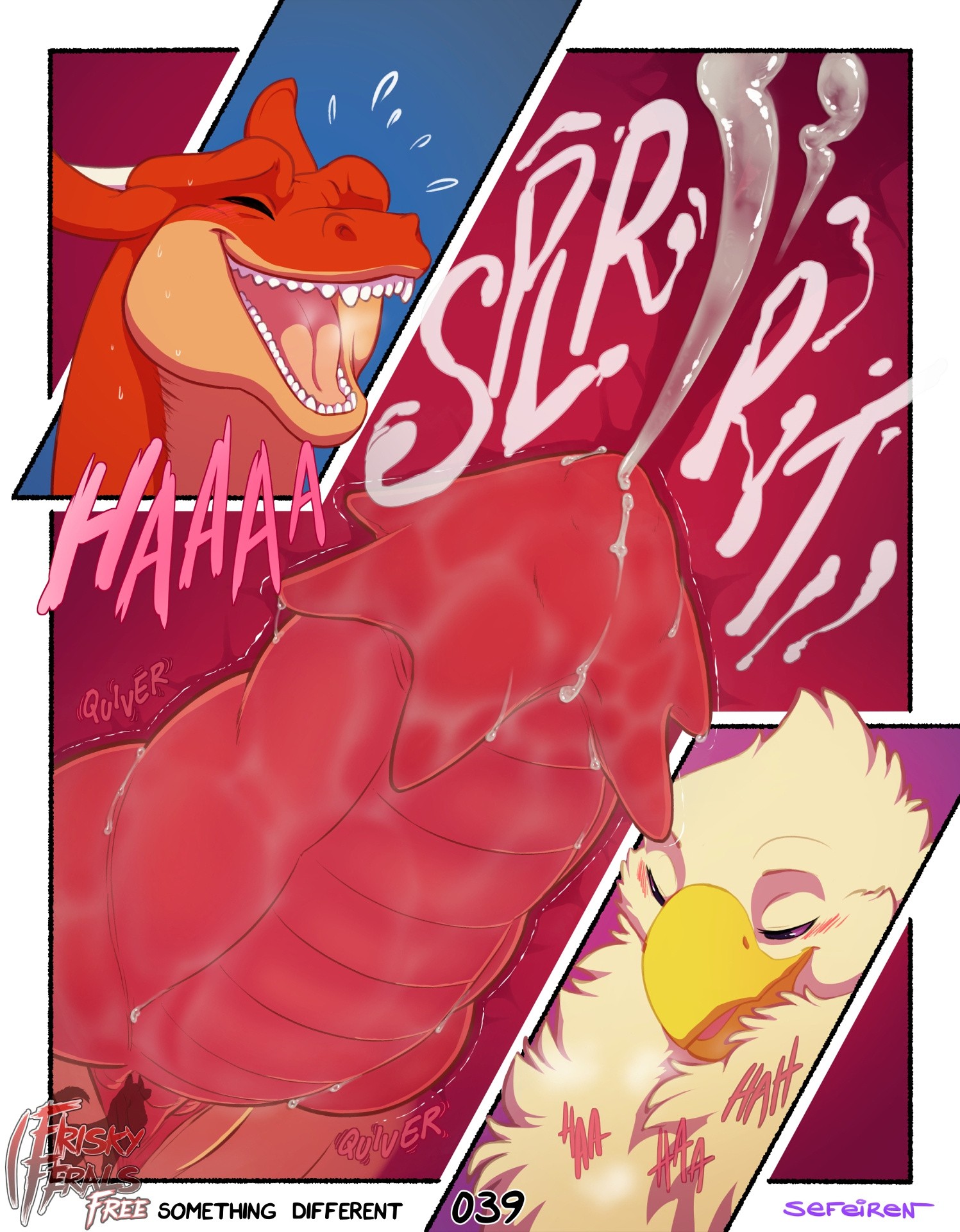 Frisky Ferals - Something Different porn comic picture 39