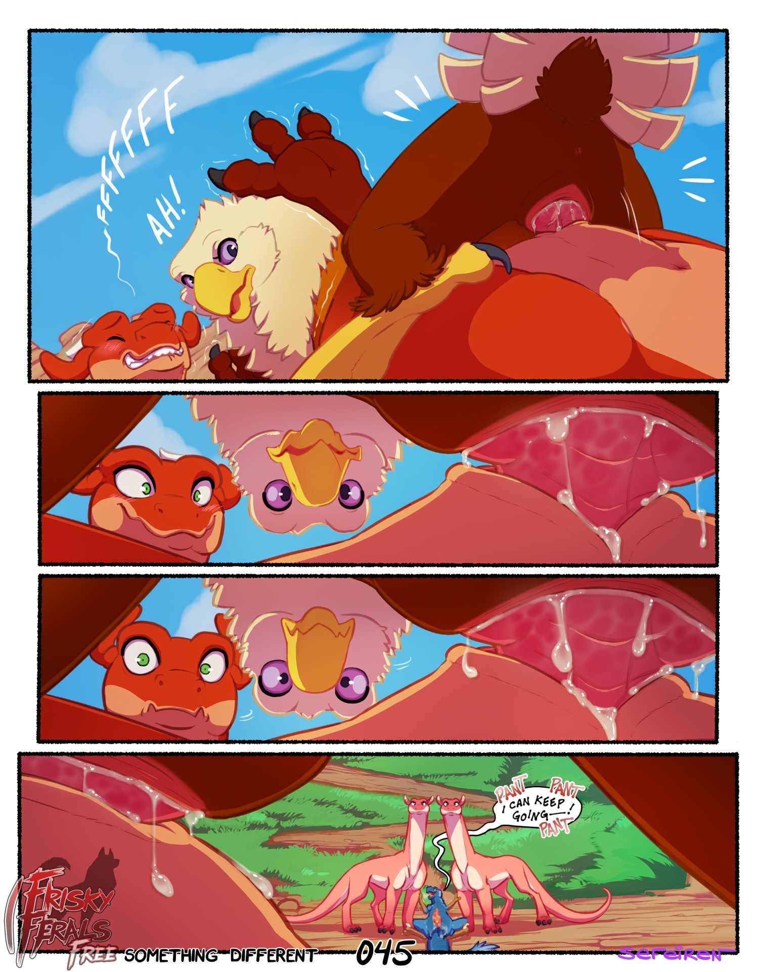 Frisky Ferals - Something Different porn comic picture 45
