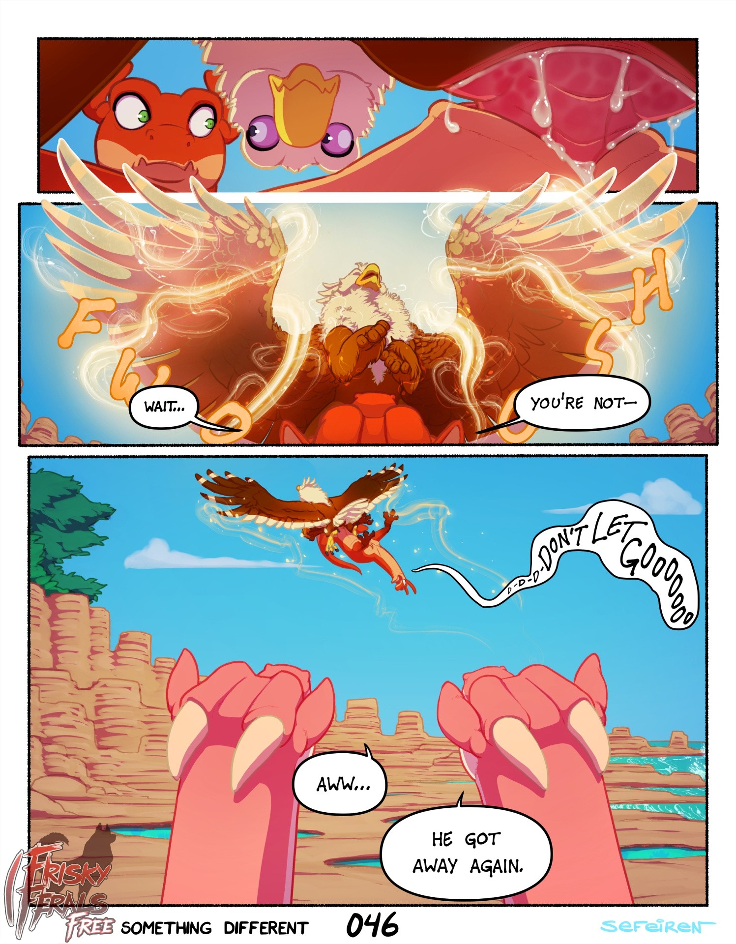 Frisky Ferals - Something Different porn comic picture 46
