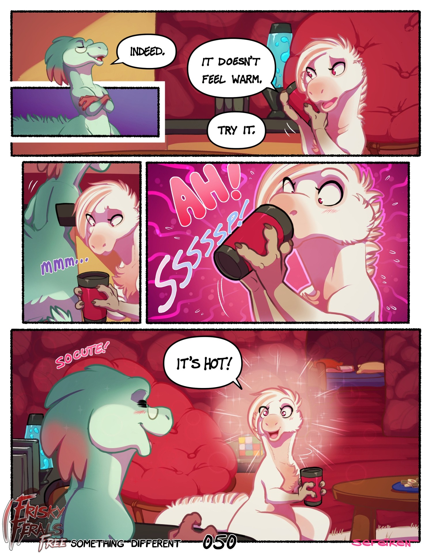 Frisky Ferals - Something Different porn comic picture 50