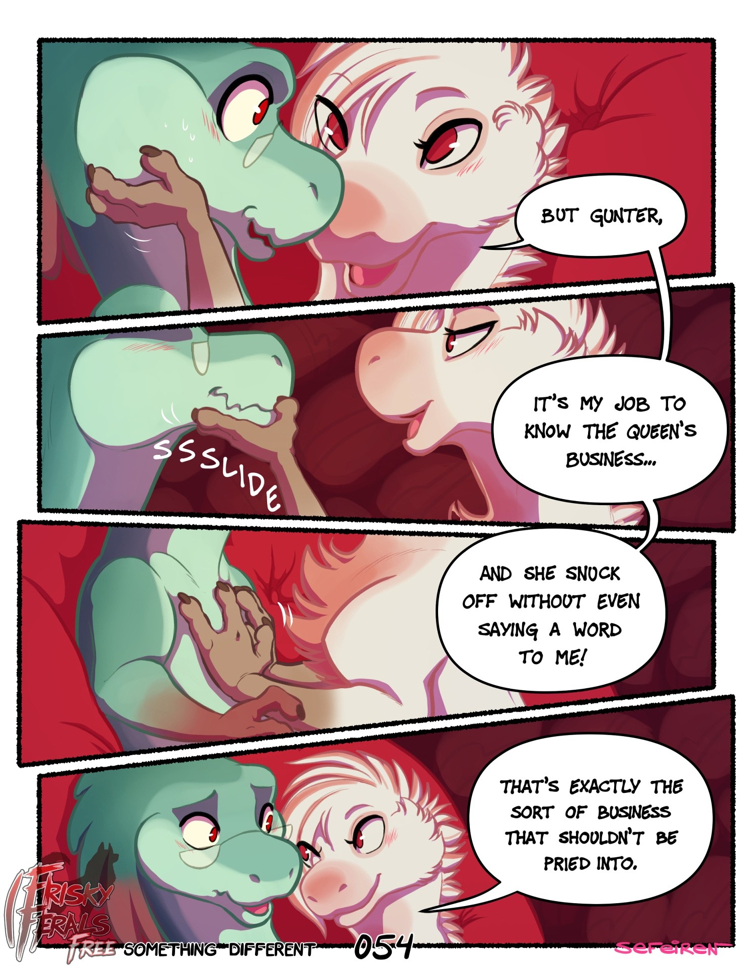 Frisky Ferals - Something Different porn comic picture 54