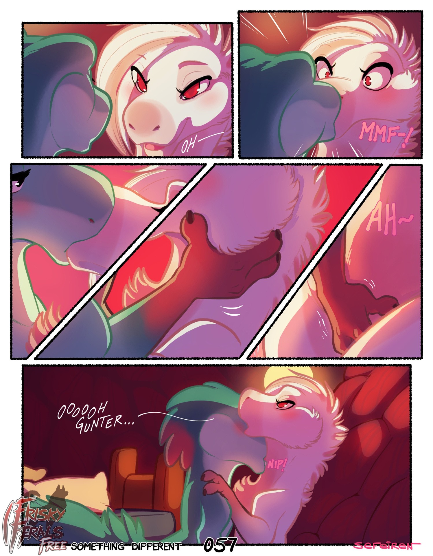 Frisky Ferals - Something Different porn comic picture 57