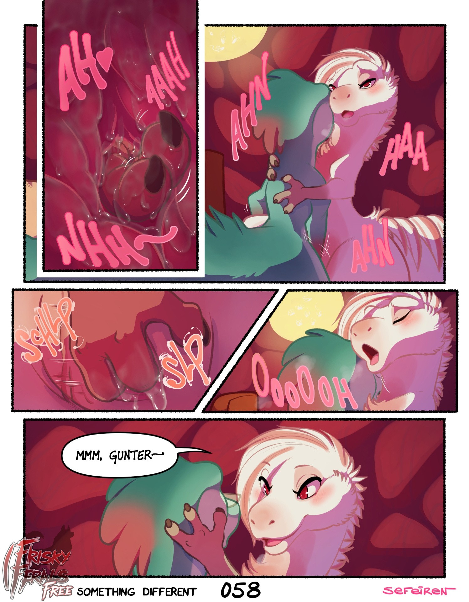 Frisky Ferals - Something Different porn comic picture 58
