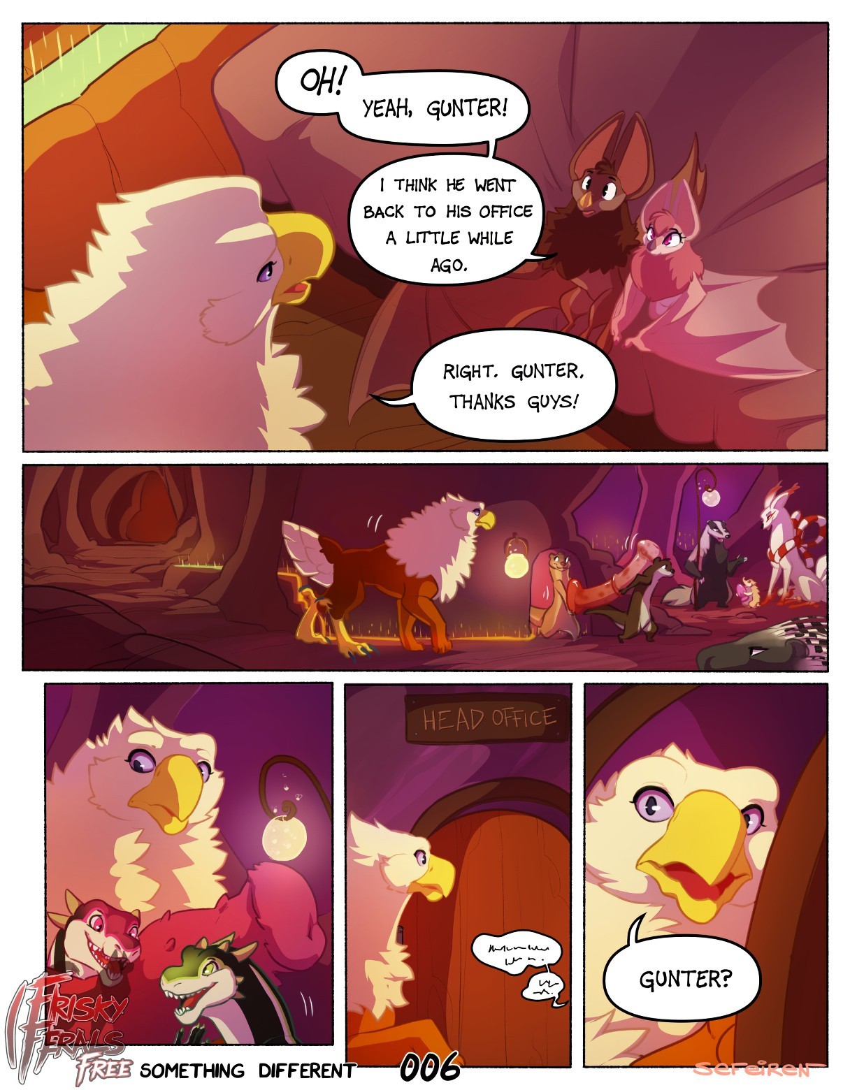 Frisky Ferals - Something Different porn comic picture 6