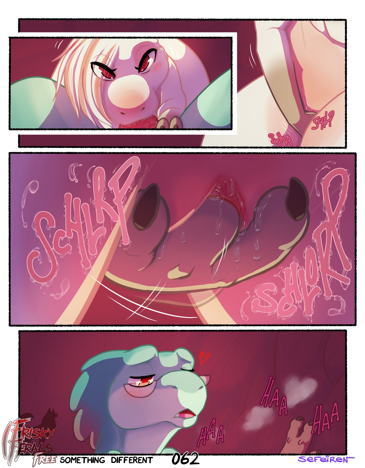Frisky Ferals - Something Different porn comic picture 62