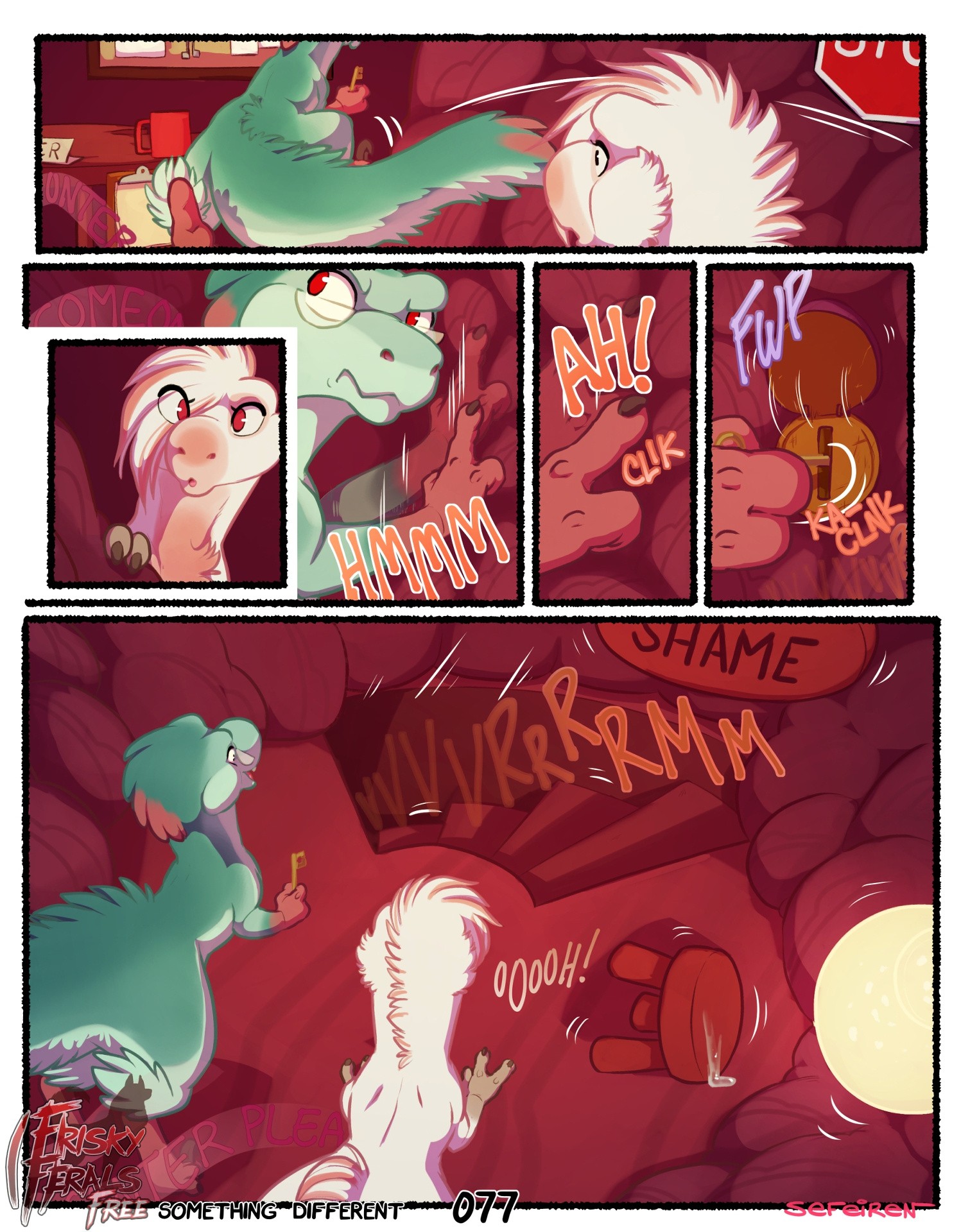 Frisky Ferals - Something Different porn comic picture 77
