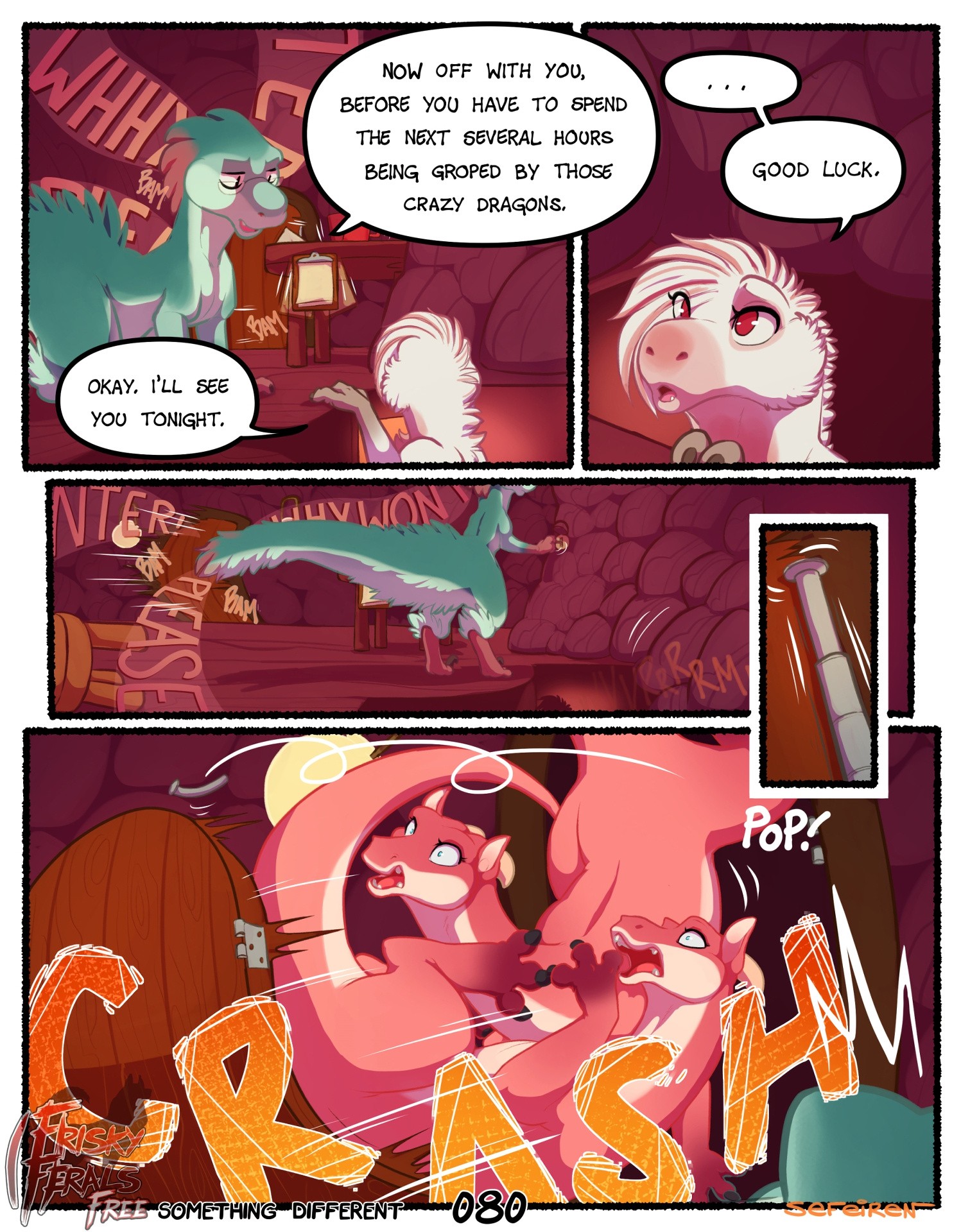 Frisky Ferals - Something Different porn comic picture 80