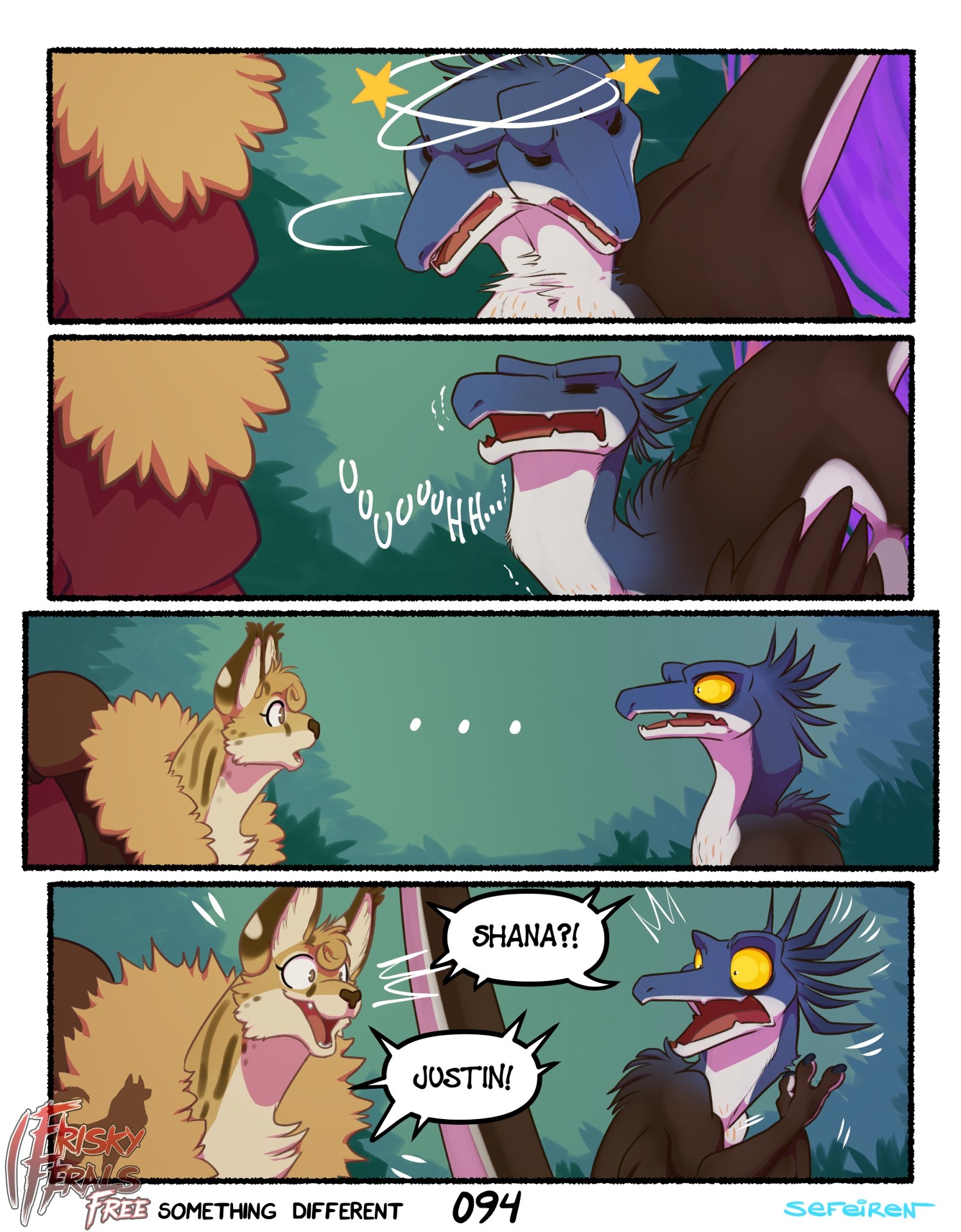 Frisky Ferals - Something Different porn comic picture 94
