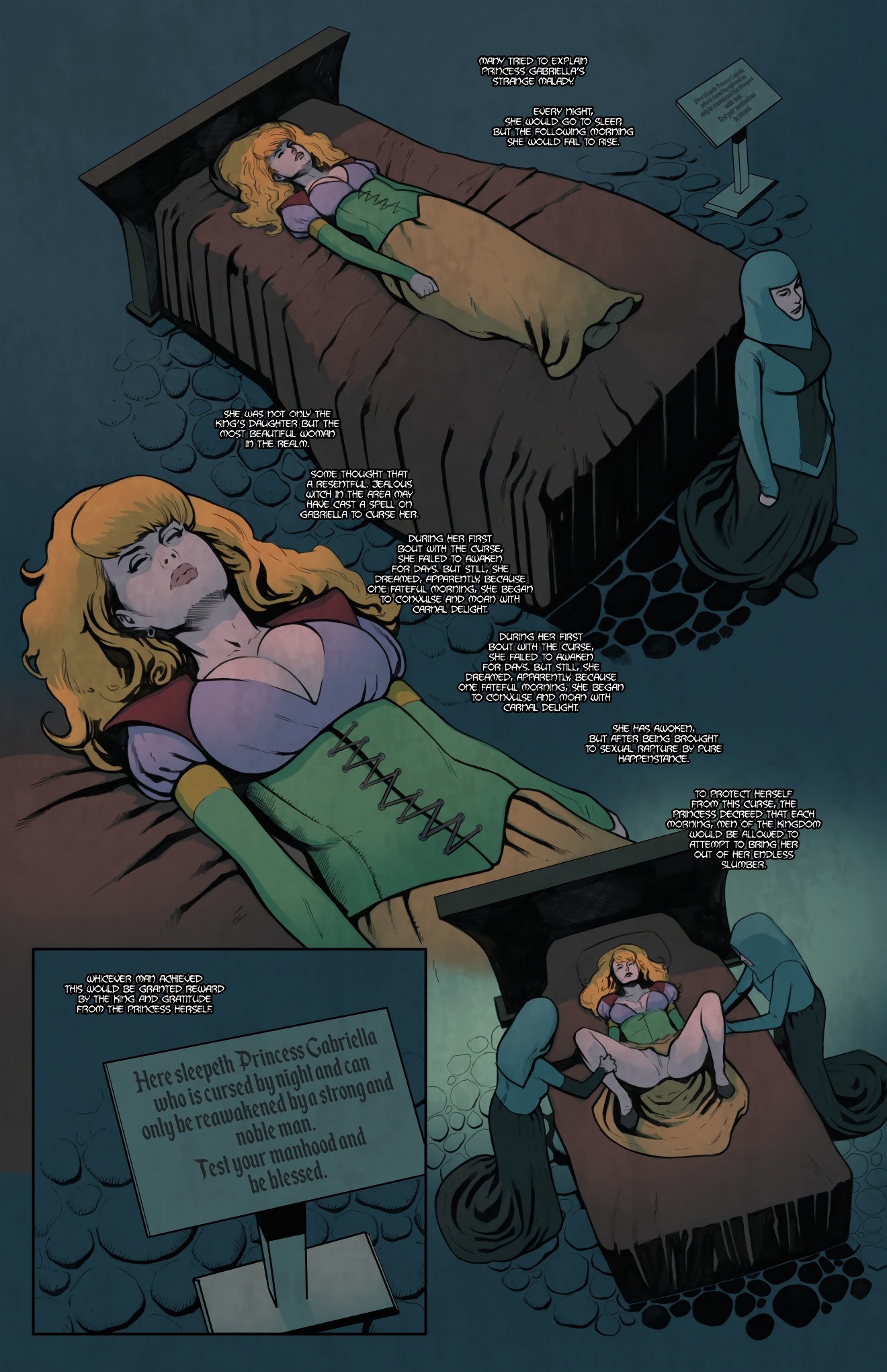 Grimms' Girls in Fairyland Tales porn comic picture 47