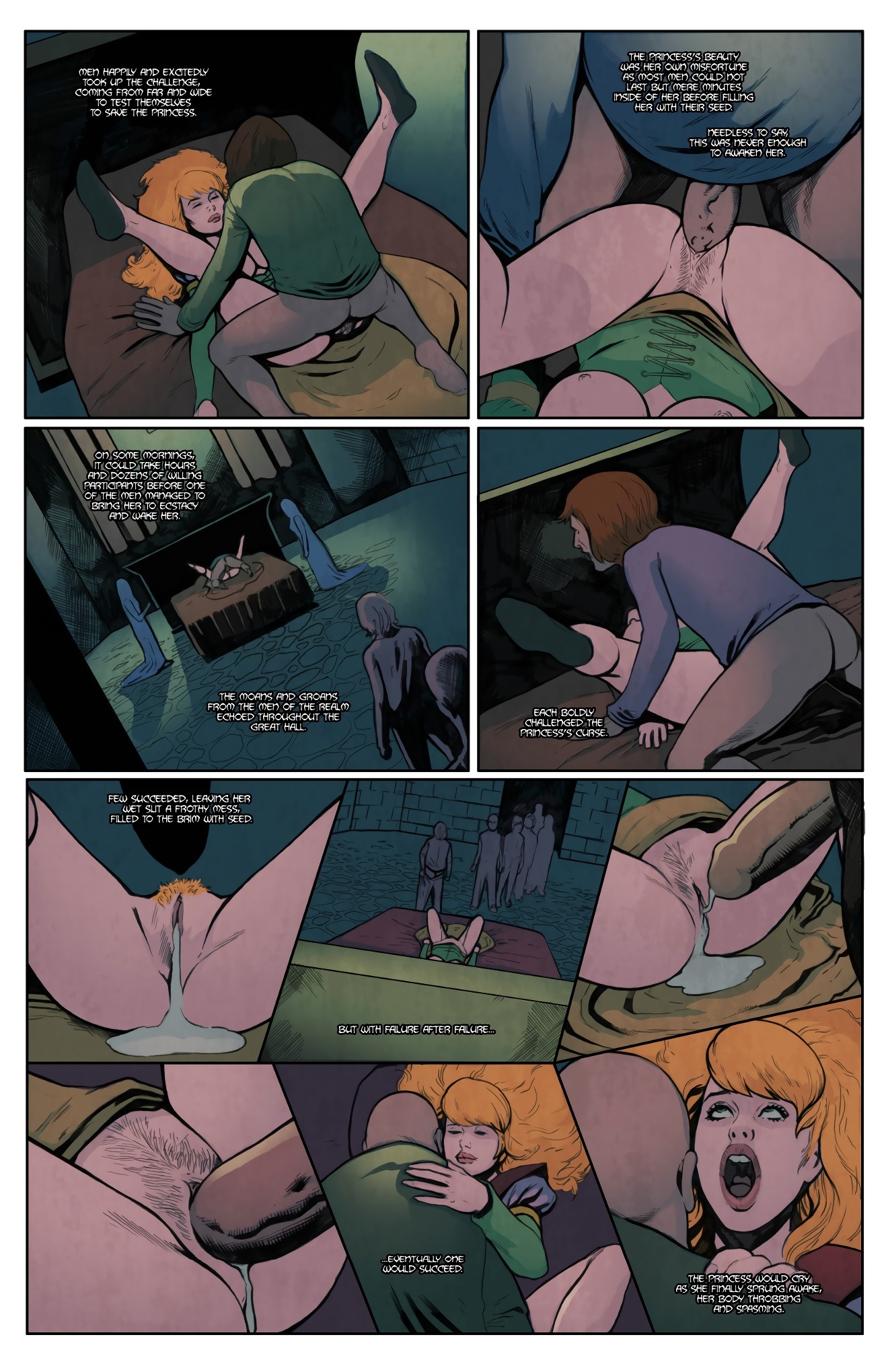 Grimms' Girls in Fairyland Tales porn comic picture 48
