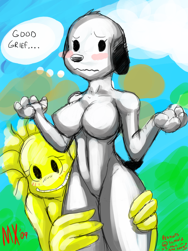 Hang on Snoopy!! porn comic picture 2
