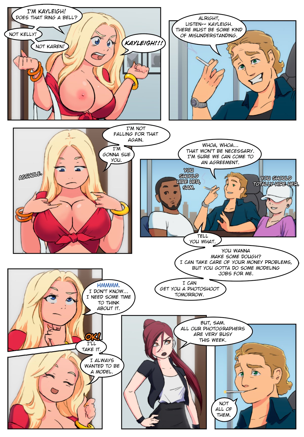 Harem Studio 1 - 7 porn comic picture 84