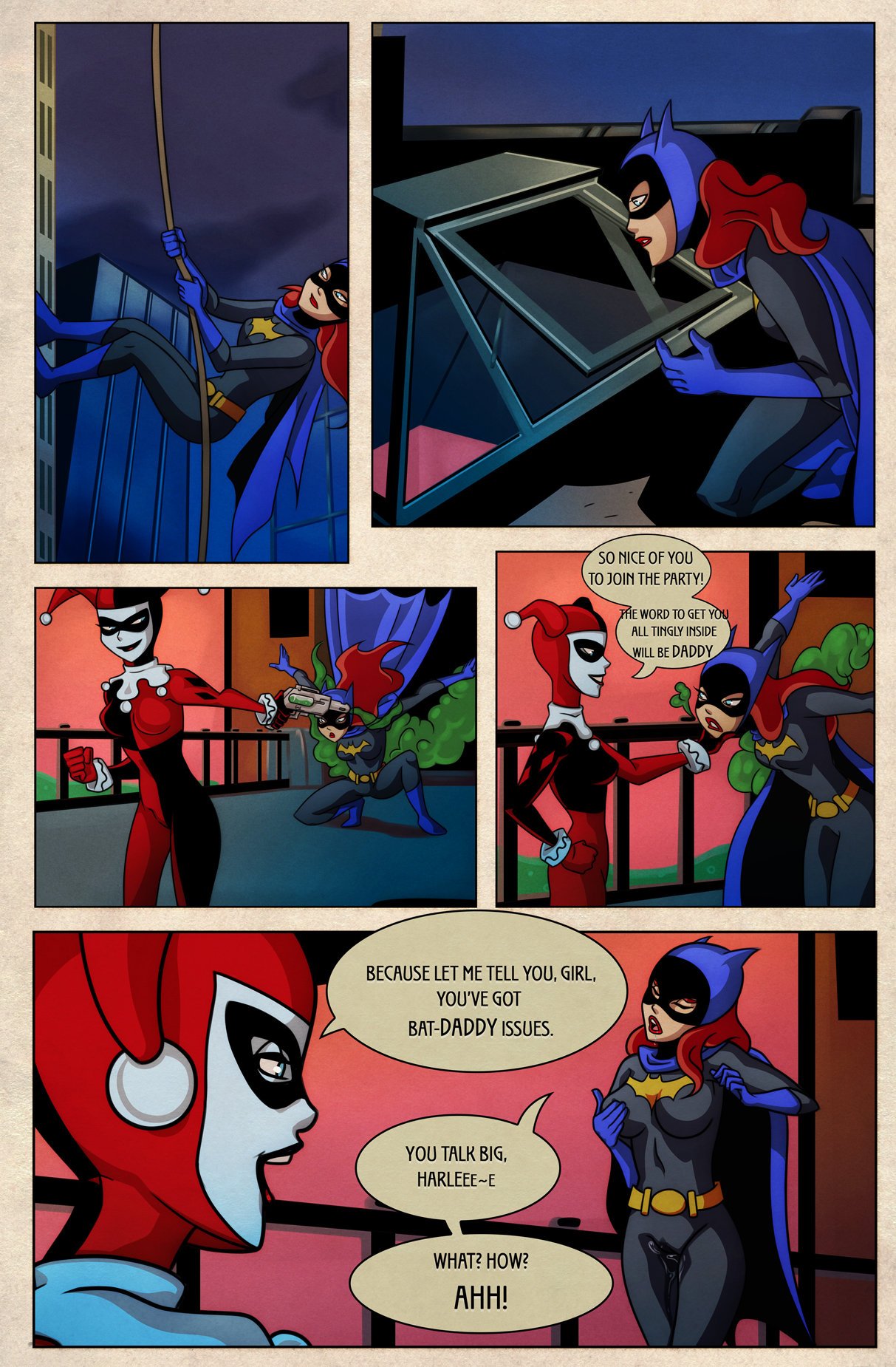 Harley's Tricks porn comic picture 4