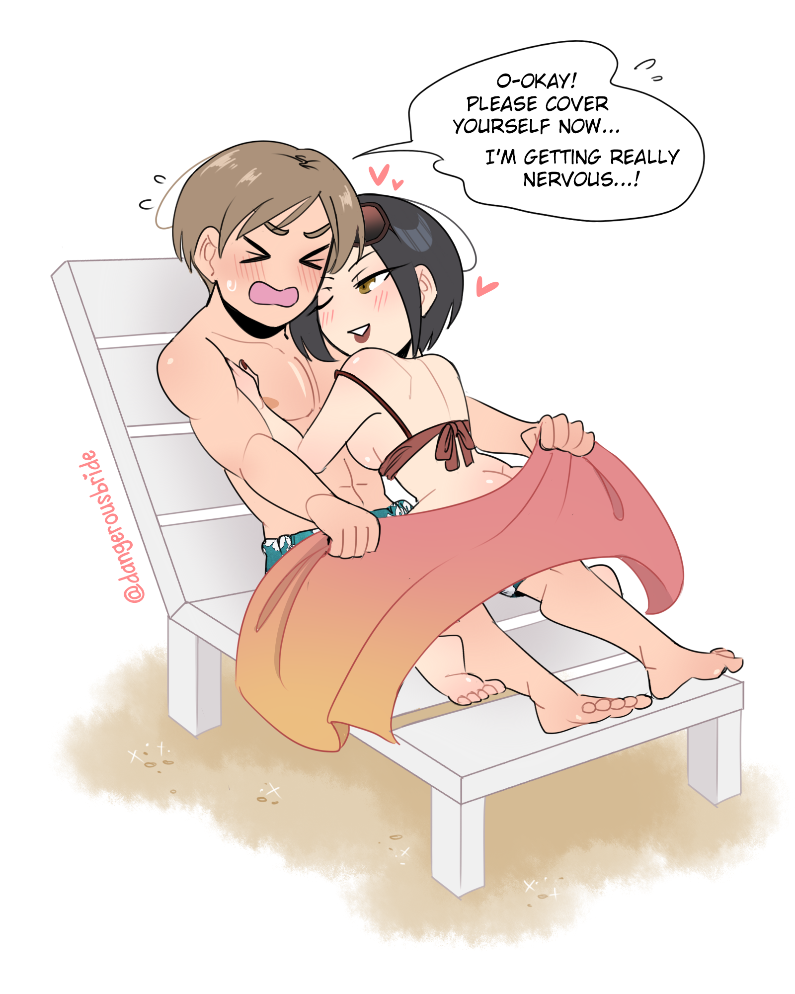 Her irresistible rookie porn comic picture 66