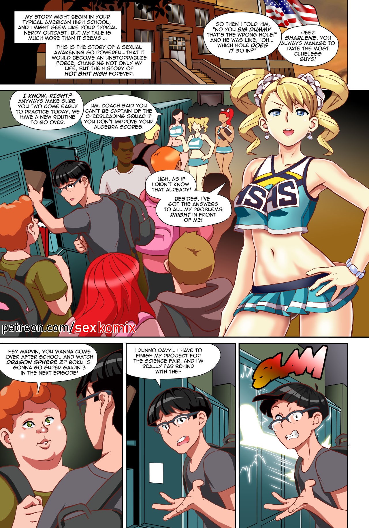 Hot Shit High! - Chapter 1 porn comic picture 3