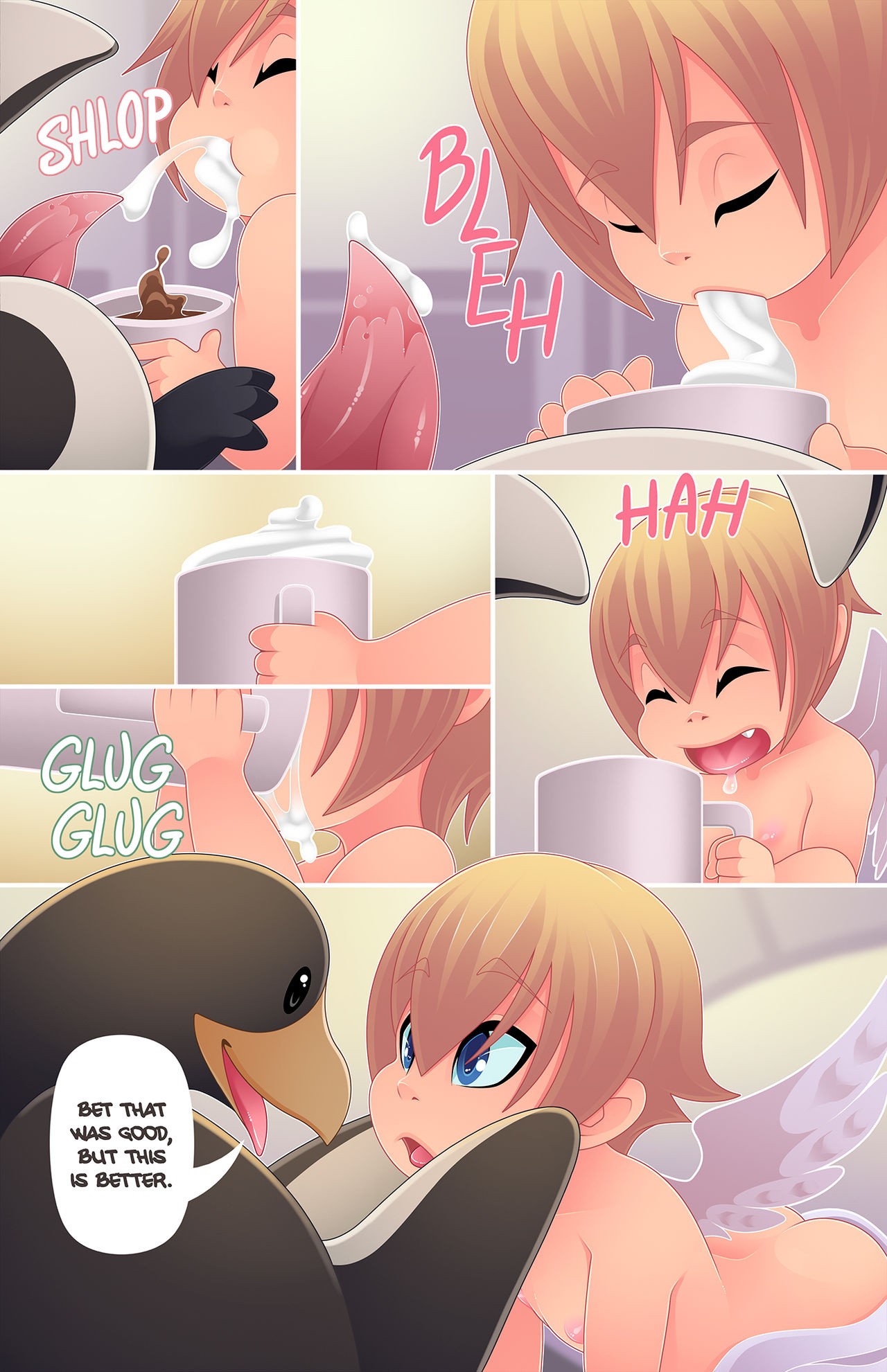 Invite to North Pole porn comic picture 5