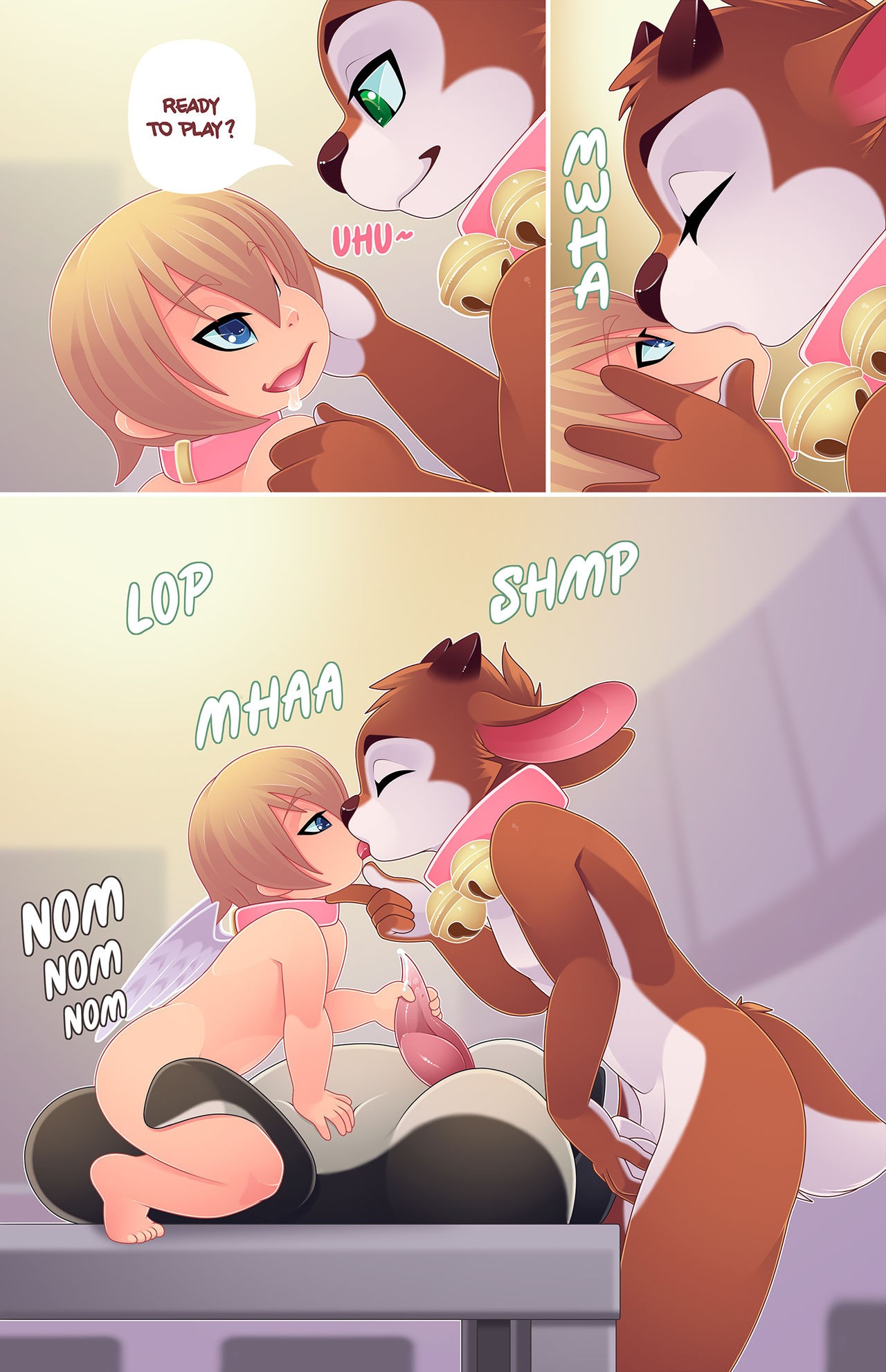 Invite to North Pole porn comic picture 7