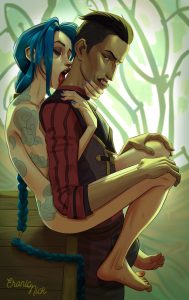 Jinx and Silco porn comic picture 1