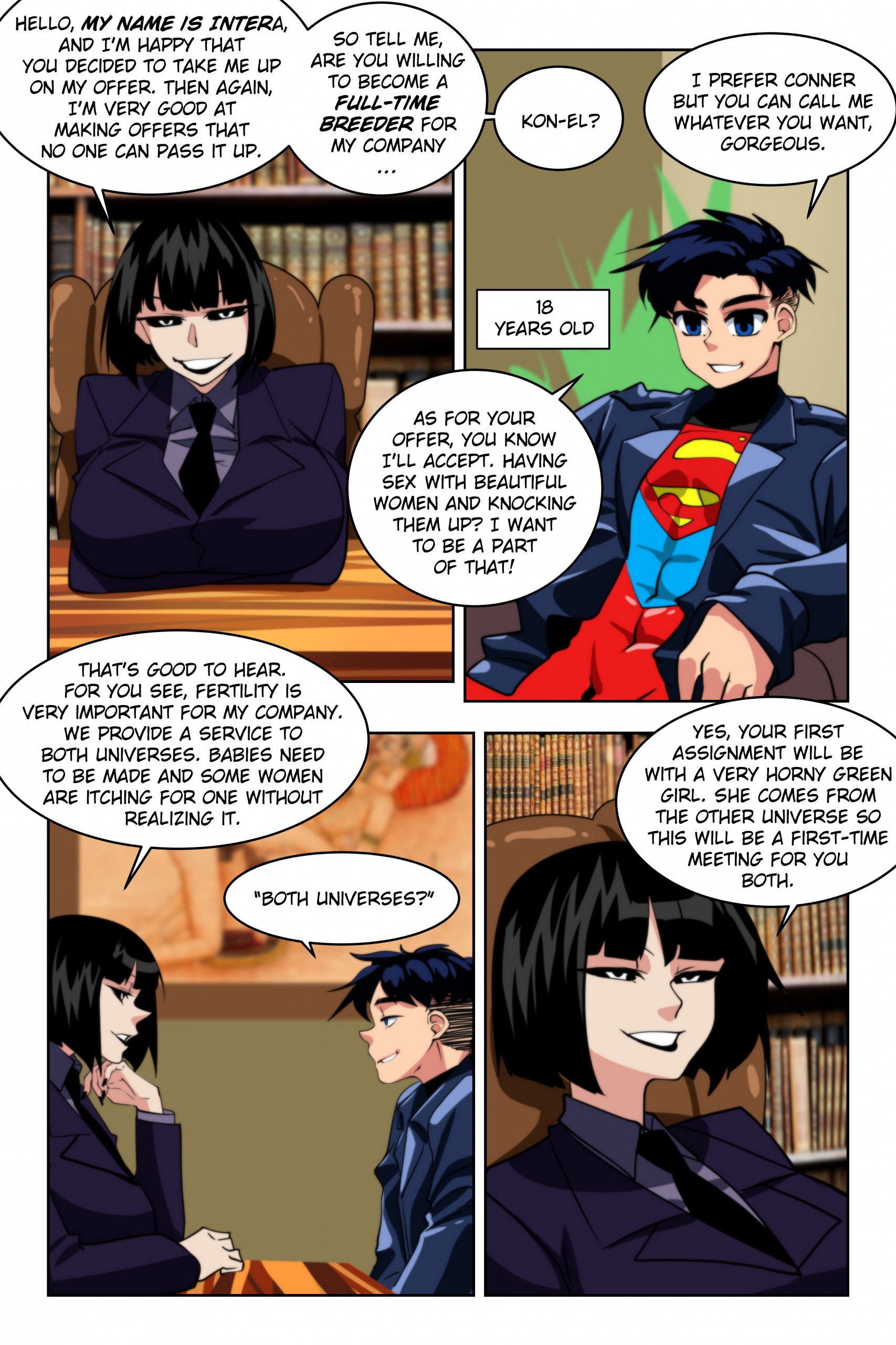 Justice Lust Breeders porn comic picture 2