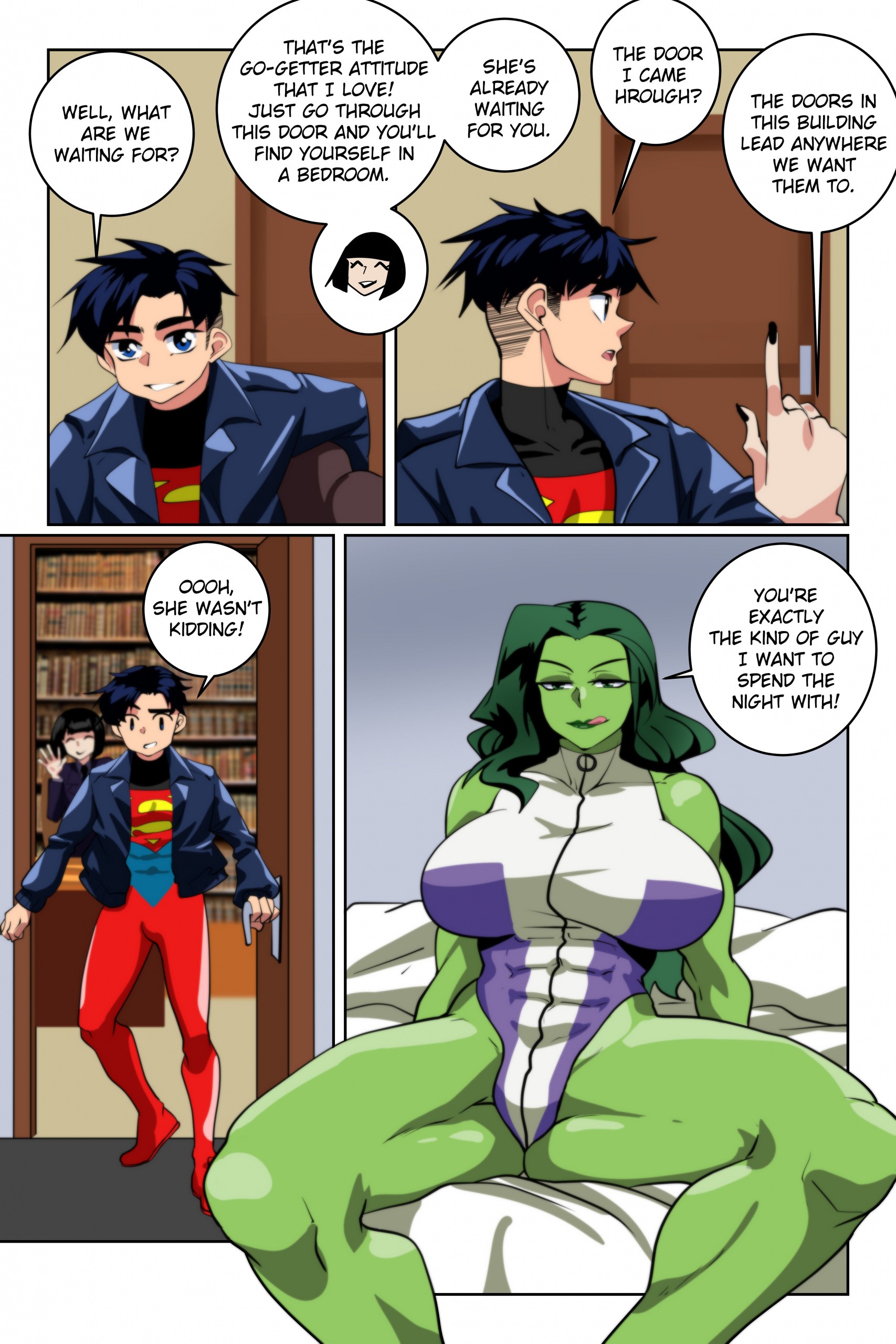 Justice Lust Breeders porn comic picture 3