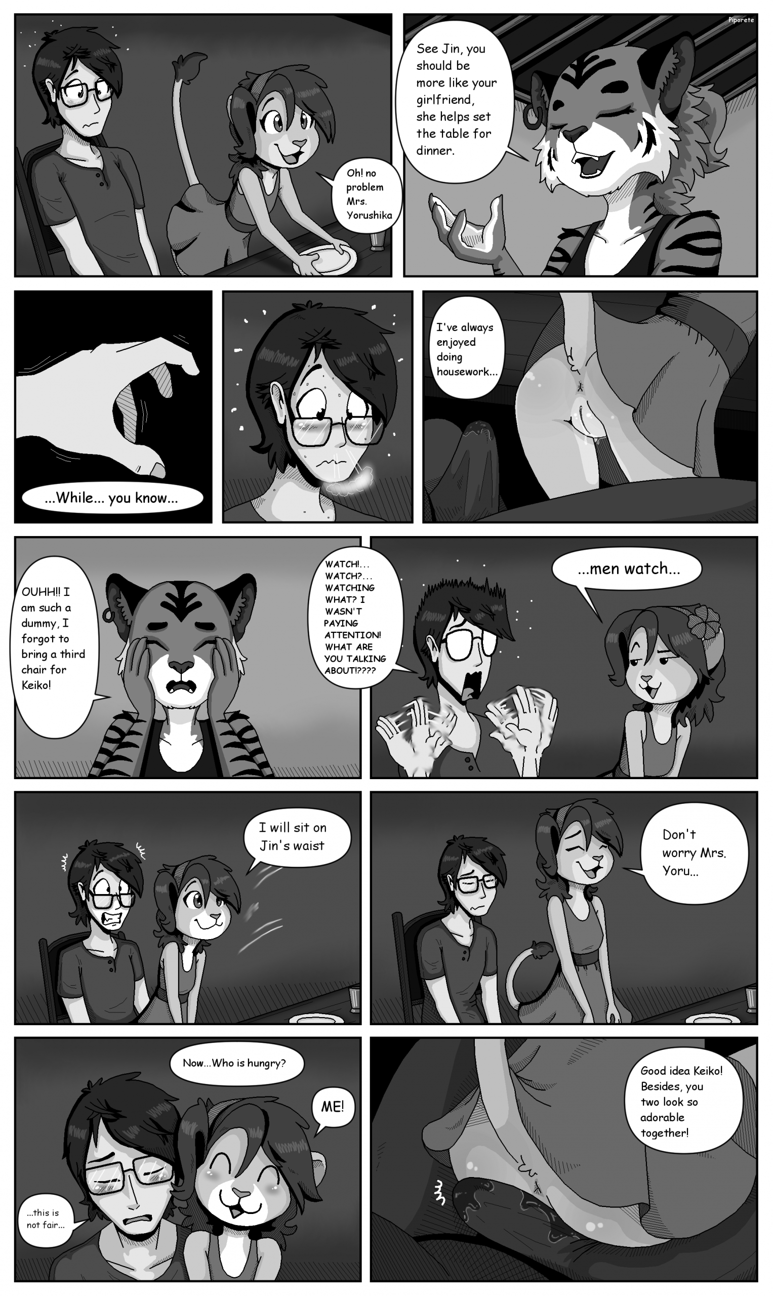 Keiko and Jin - Chapter 1 - 3 porn comic picture 7
