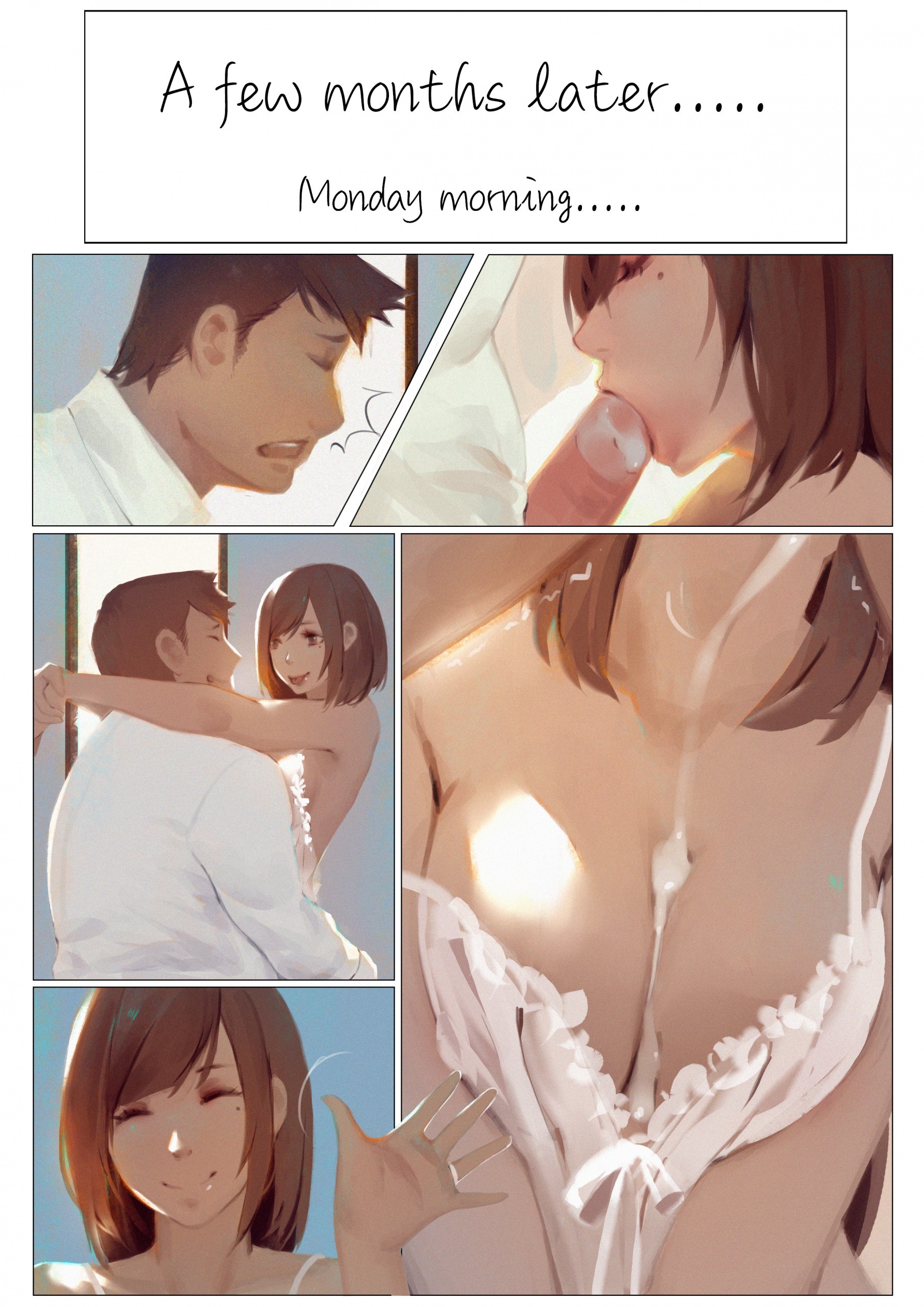 Lady "In the Studio" porn comic picture 42